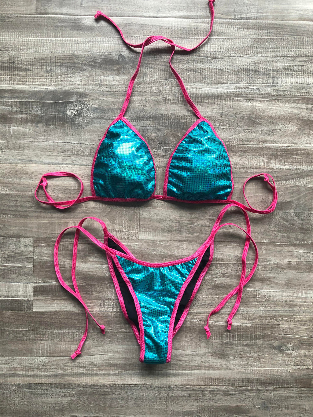 Practice Posing Suit - Turquoise