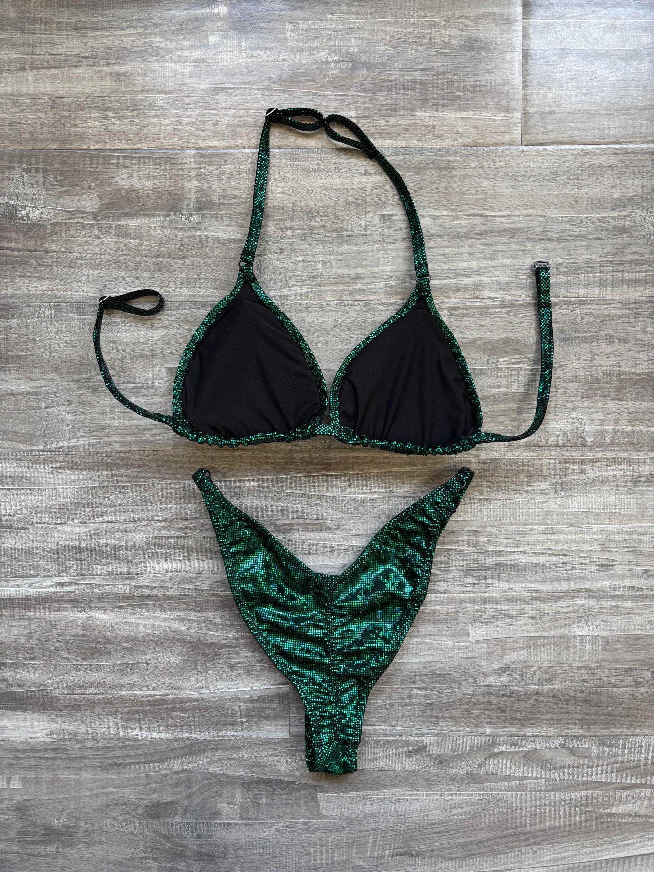 Fit Model Custom Competition Suit - Emerald