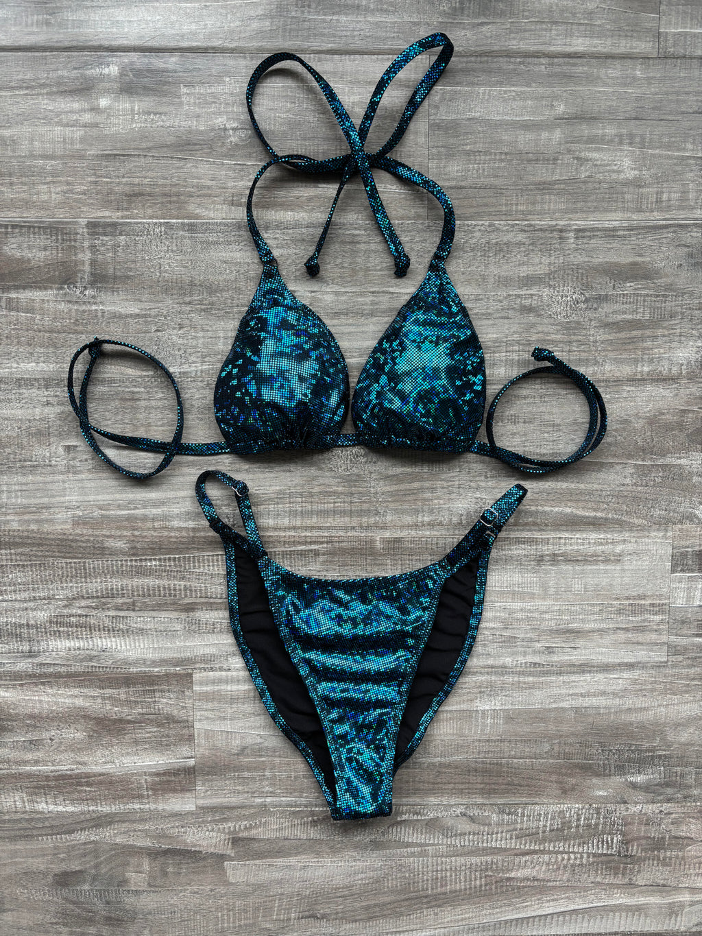 Fit Model Custom Competition Suit - Dark Teal