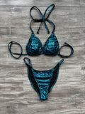 Fit Model Custom Competition Suit - Dark Teal