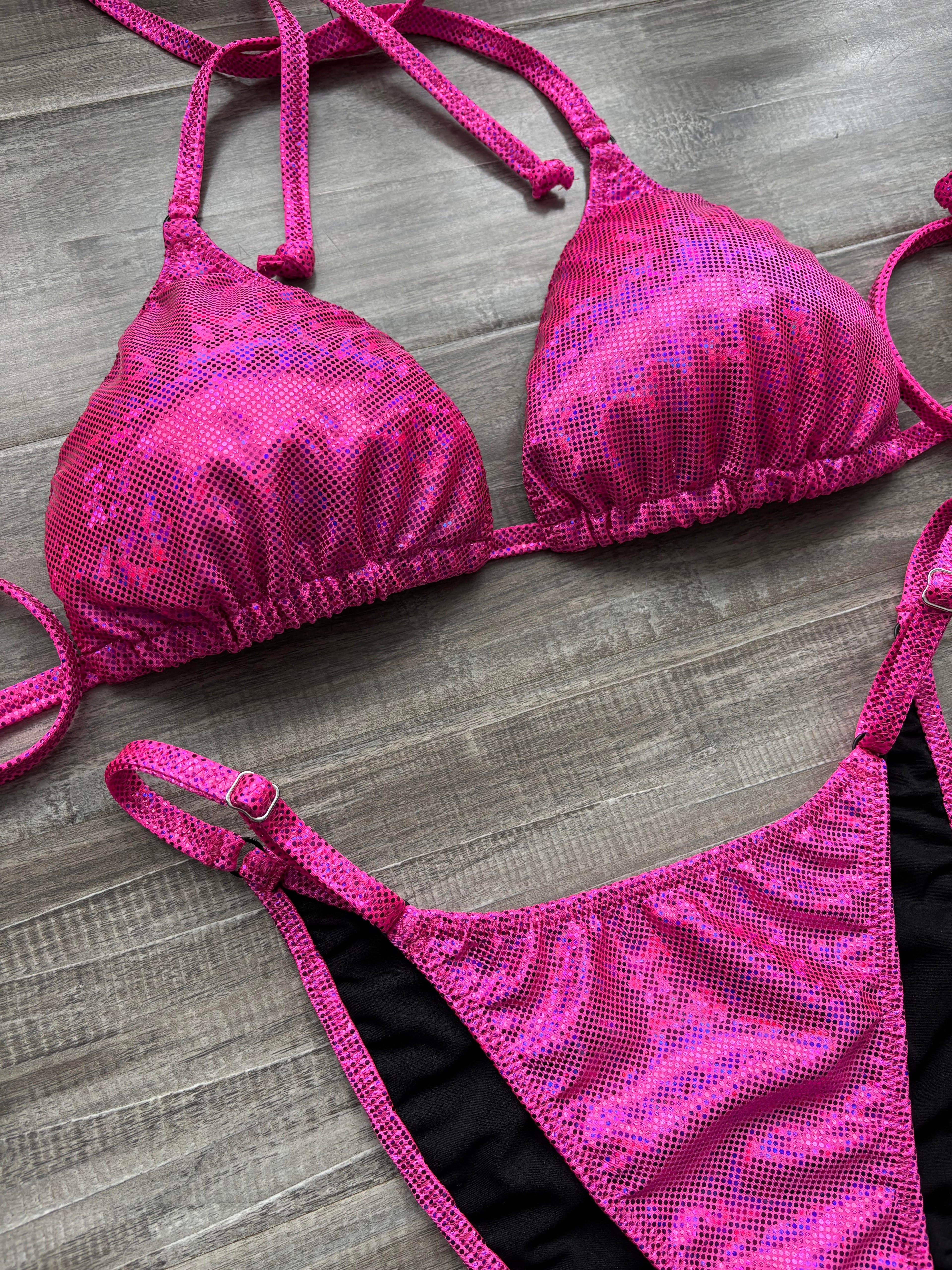 Fit Model Custom Competition Suit - Light Pink