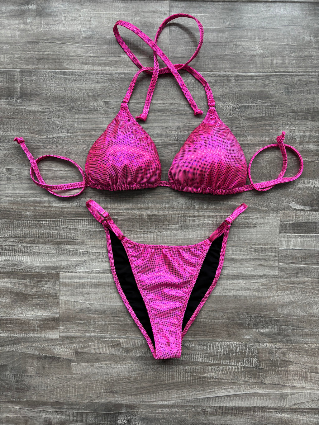 Fit Model Custom Competition Suit - Light Pink