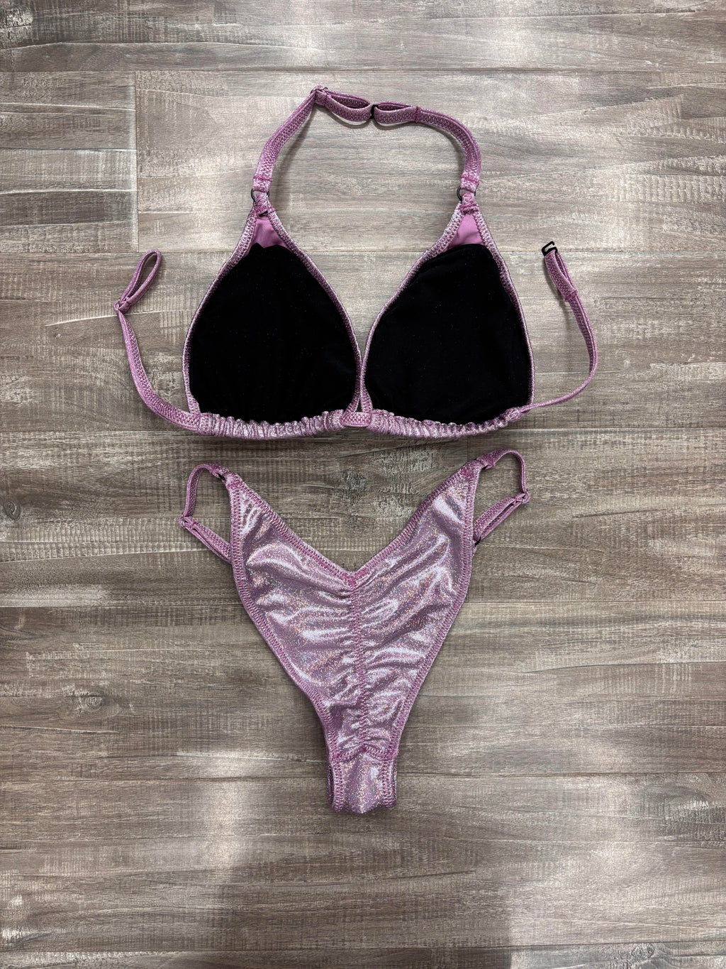 Fit Model Custom Competition Suit - Lilac Spark
