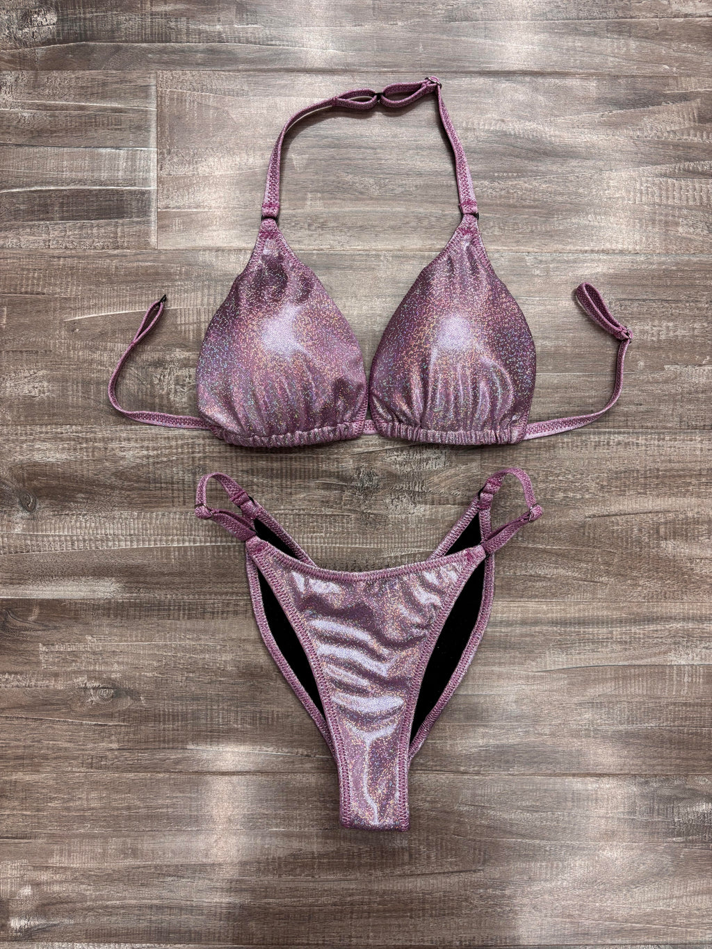 Fit Model Custom Competition Suit - Lilac Spark