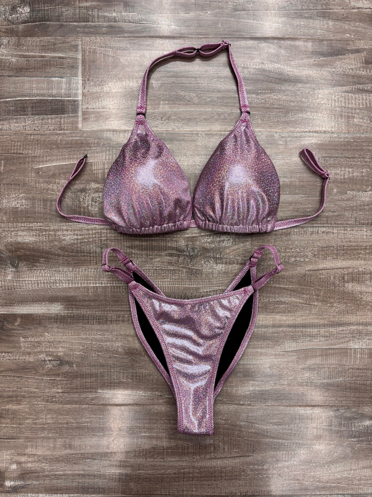 Fit Model Custom Competition Suit - Lilac Spark