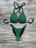 Fit Model Custom Competition Suit - Matte Forest Green