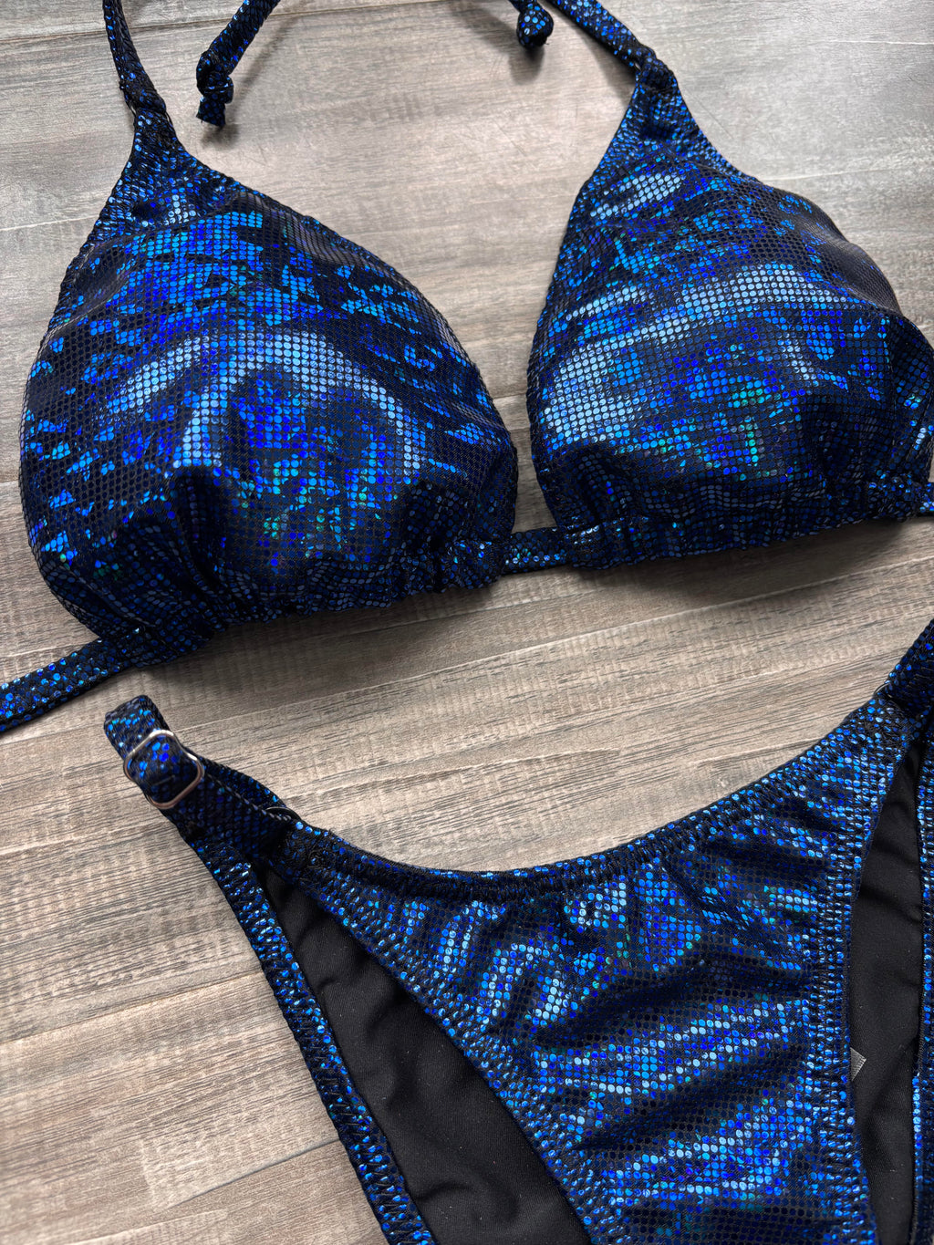 Fit Model Custom Competition Suit - Navy Blue