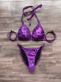 Fit Model Custom Competition Suit - Purple Fuchsia