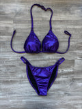 Fit Model Custom Competition Suit - Purple Shimmer