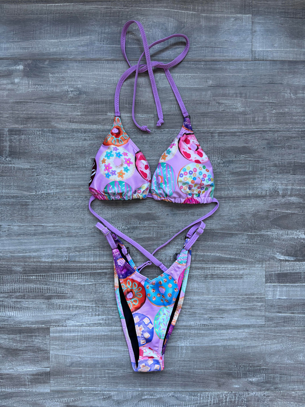 Practice Posing Suit - Pink Donuts