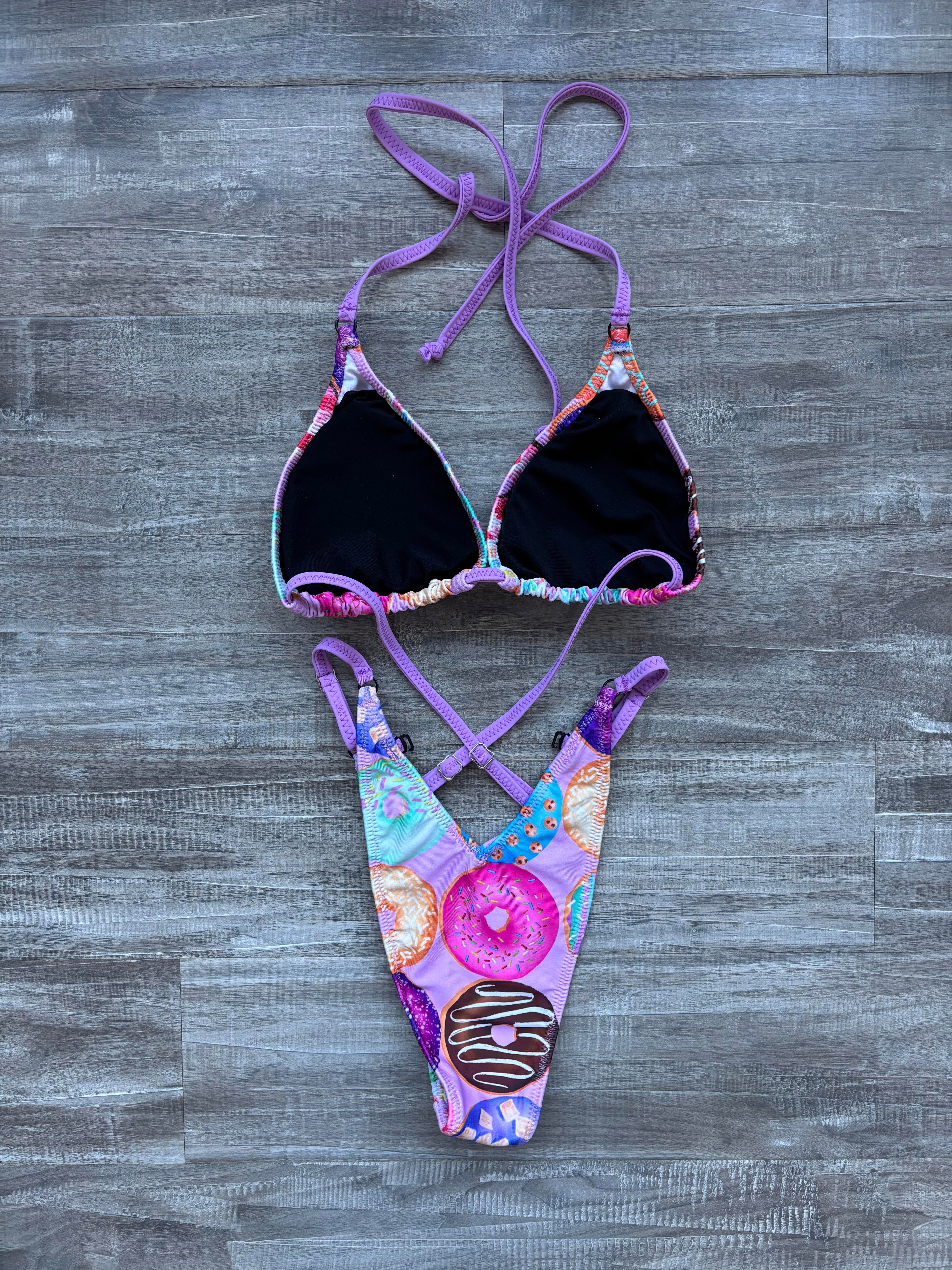 Practice Posing Suit - Pink Donuts