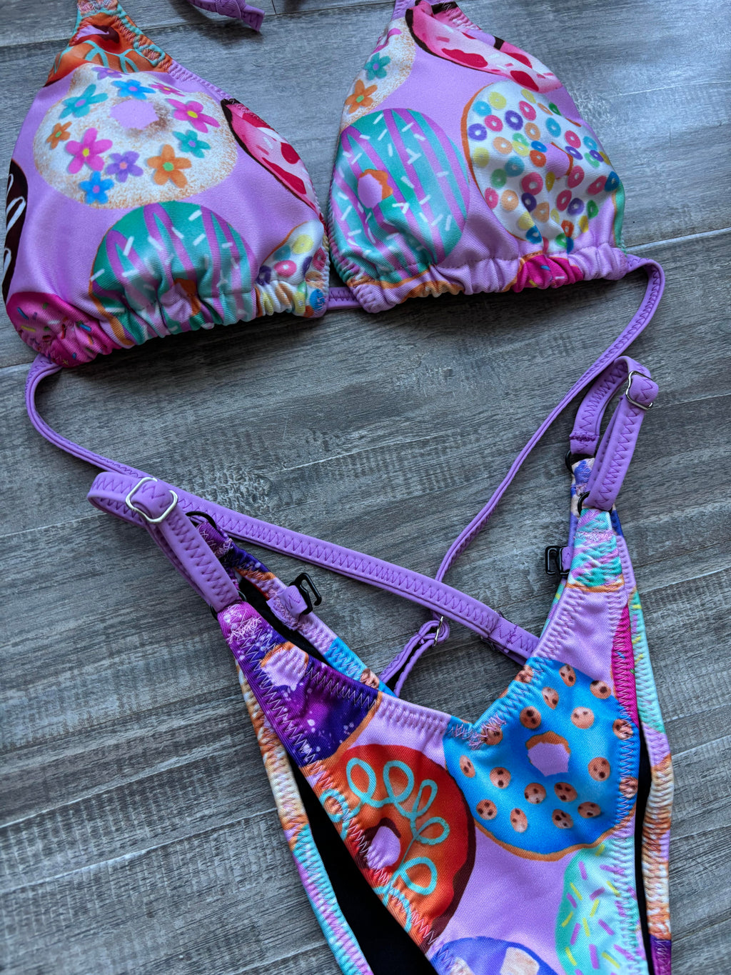 Practice Posing Suit - Pink Donuts