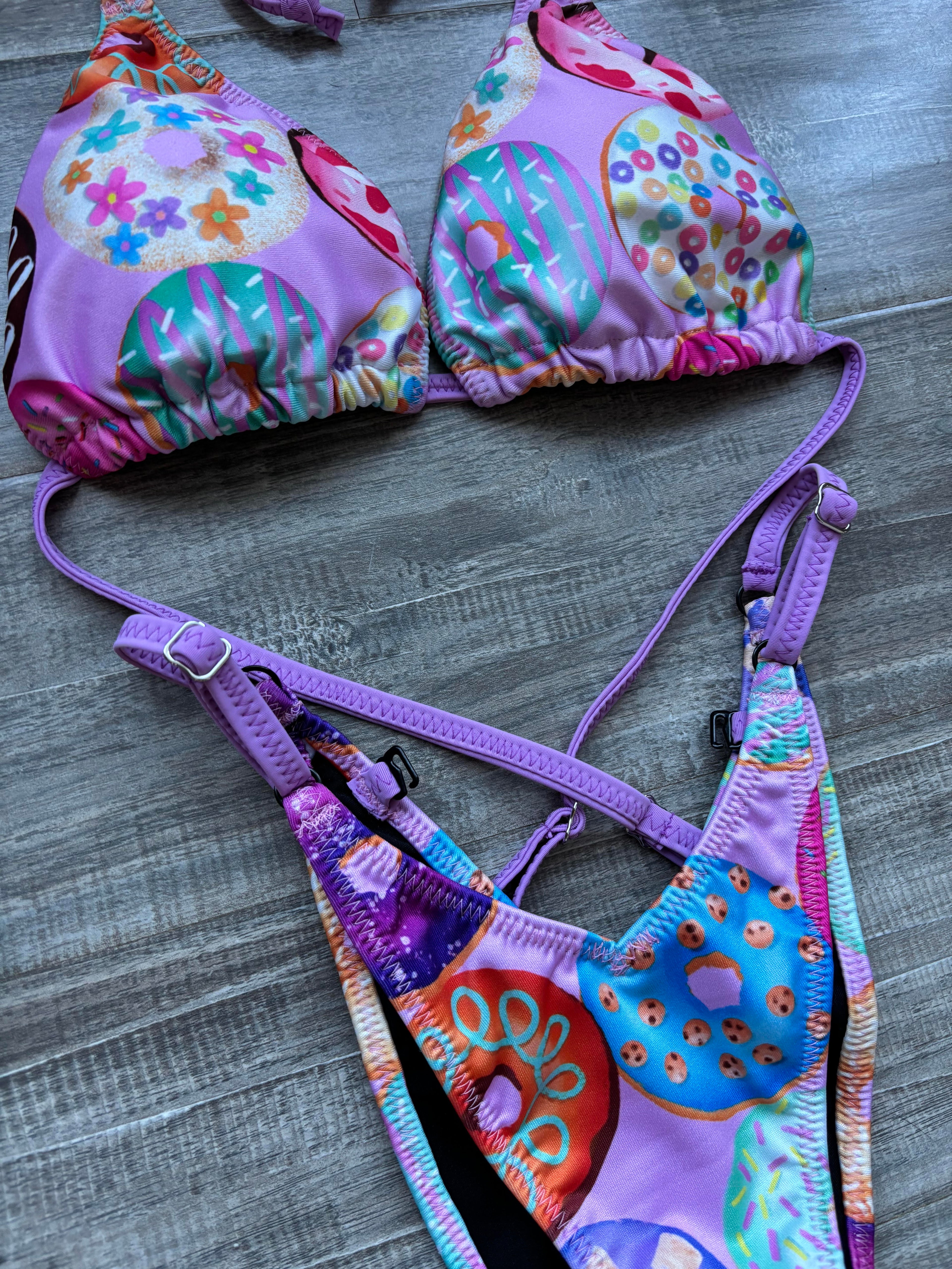 Practice Posing Suit - Pink Donuts