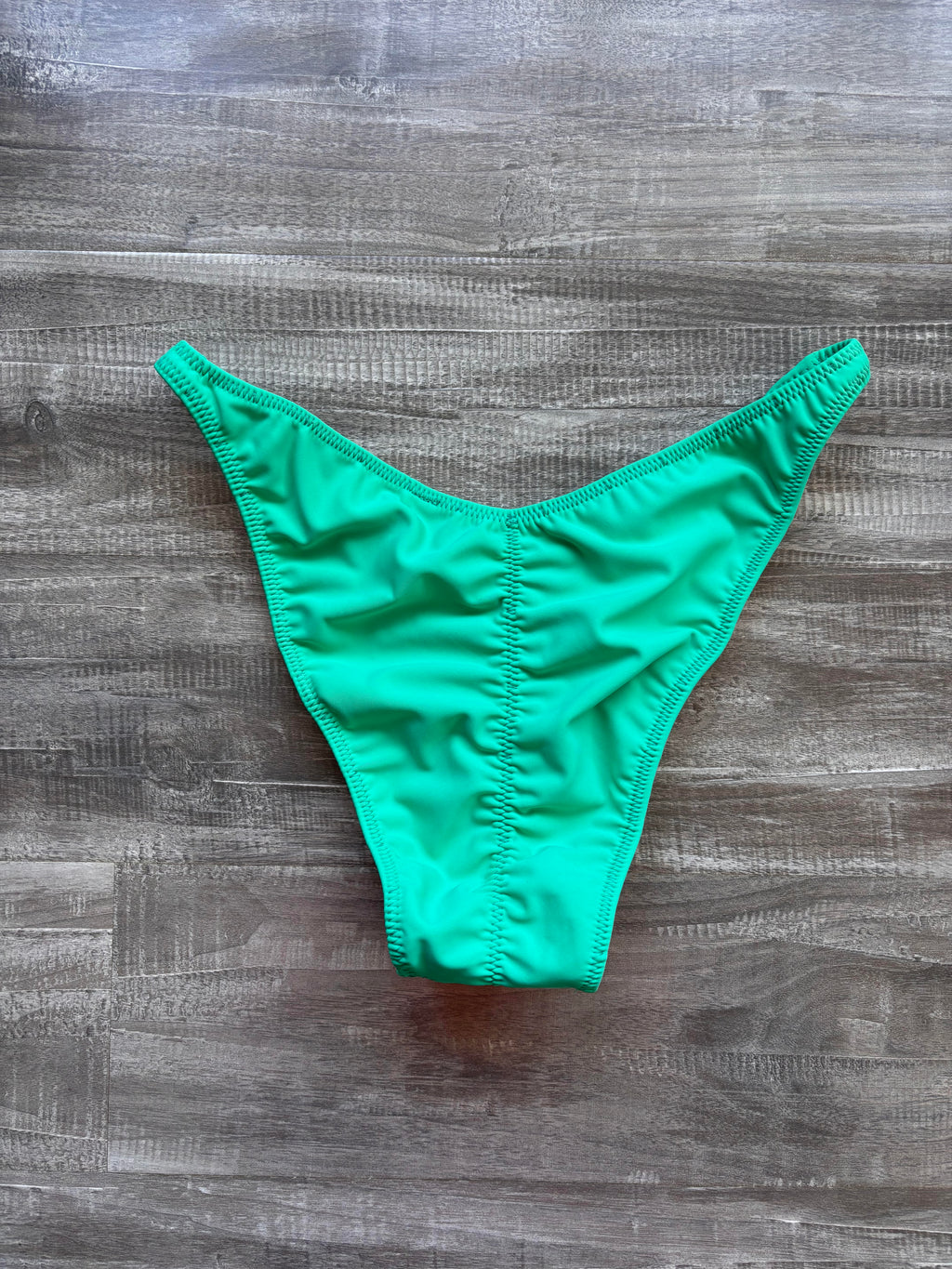 Custom Men's Bodybuilding Competition Trunks - Matte Mint