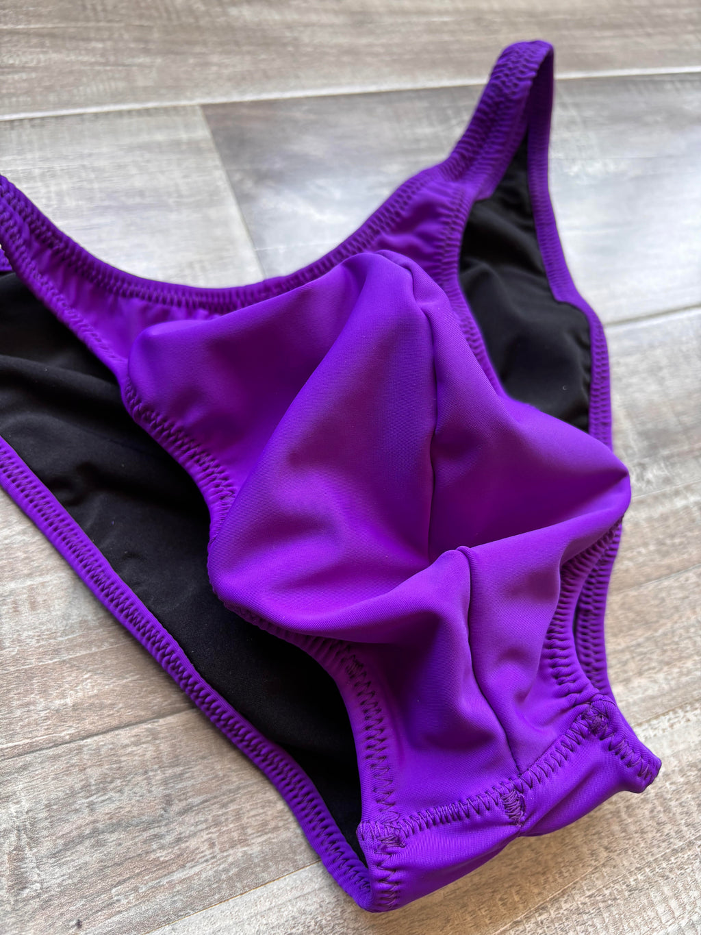 Custom Men's Bodybuilding Competition Trunks - Matte Purple