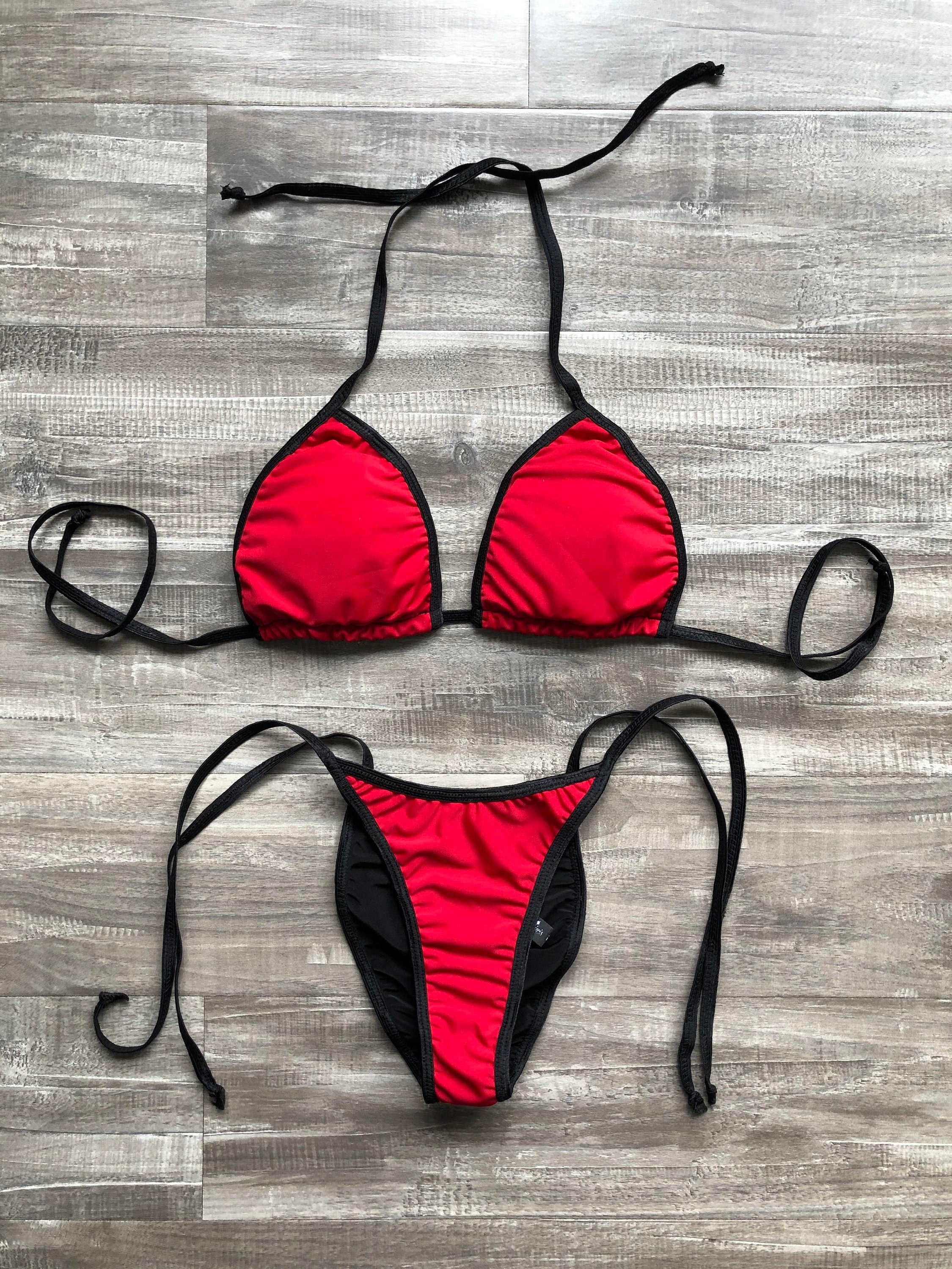 Practice Posing Suit - Matte Red