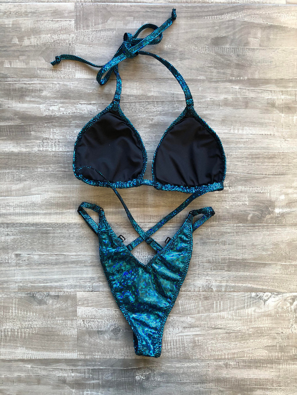 Practice Posing Suit - Dark Teal