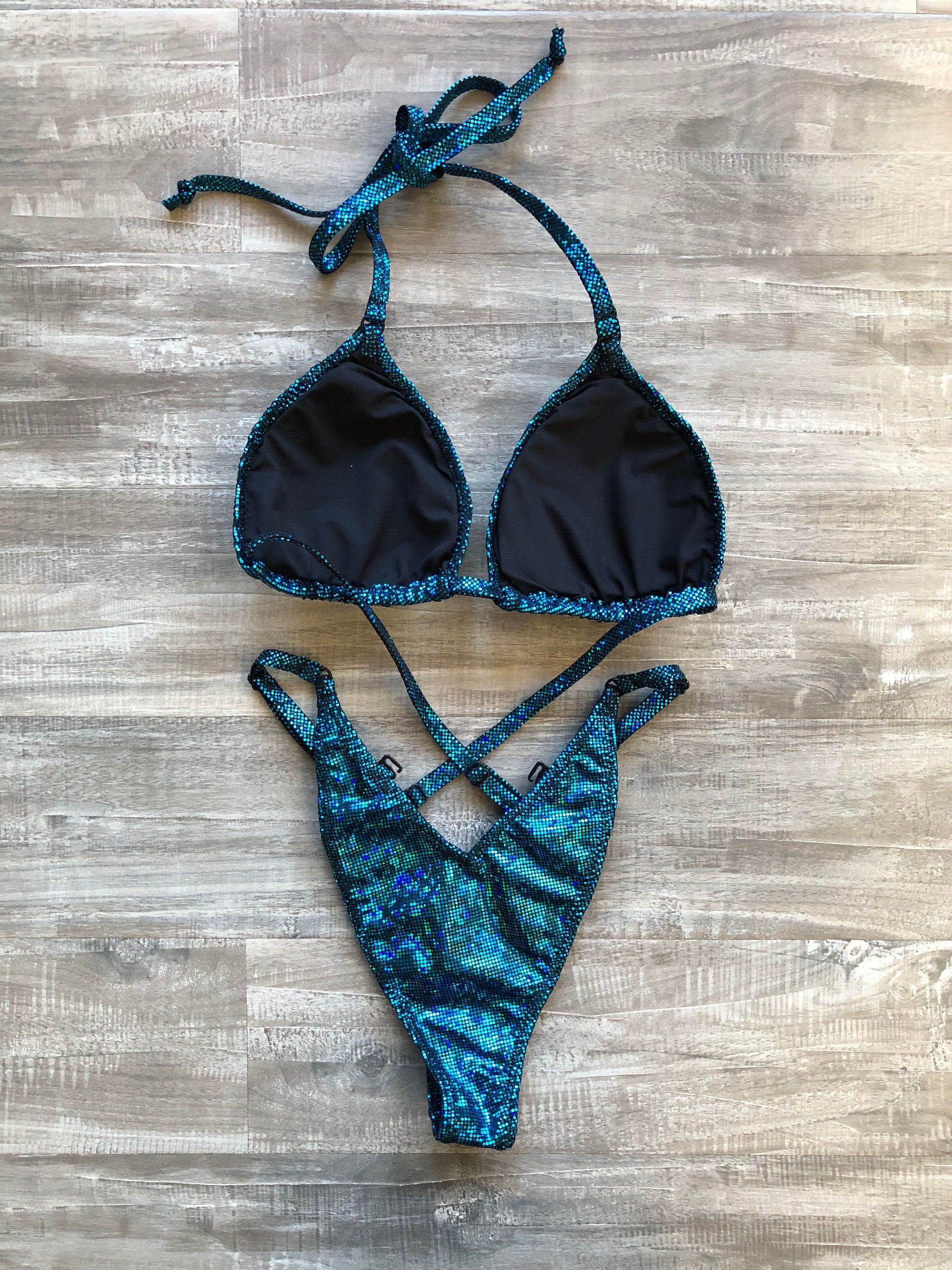 Practice Posing Suit - Dark Teal