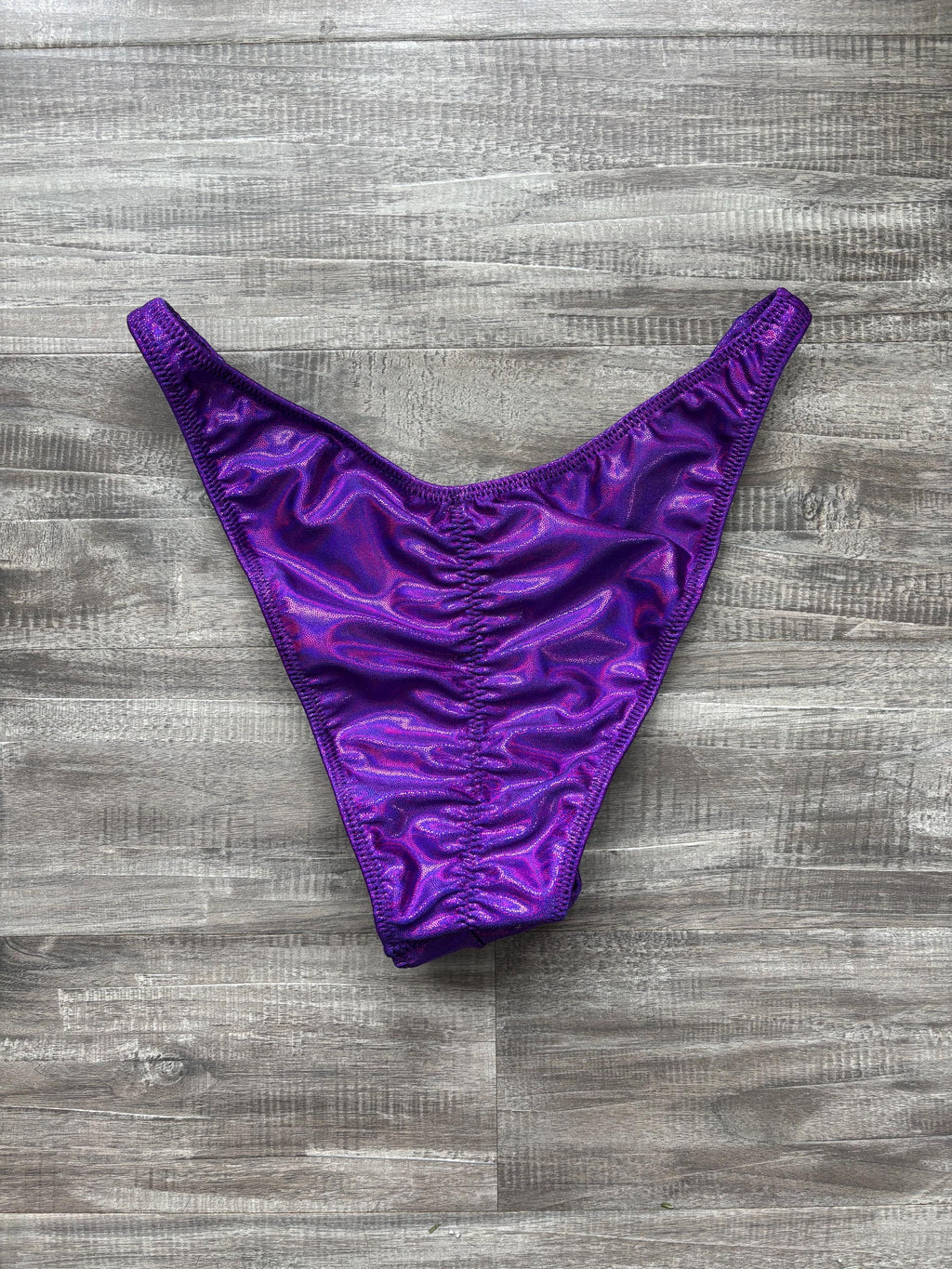 Custom Men's Bodybuilding Competition Trunks - Fuchsia Shimmer