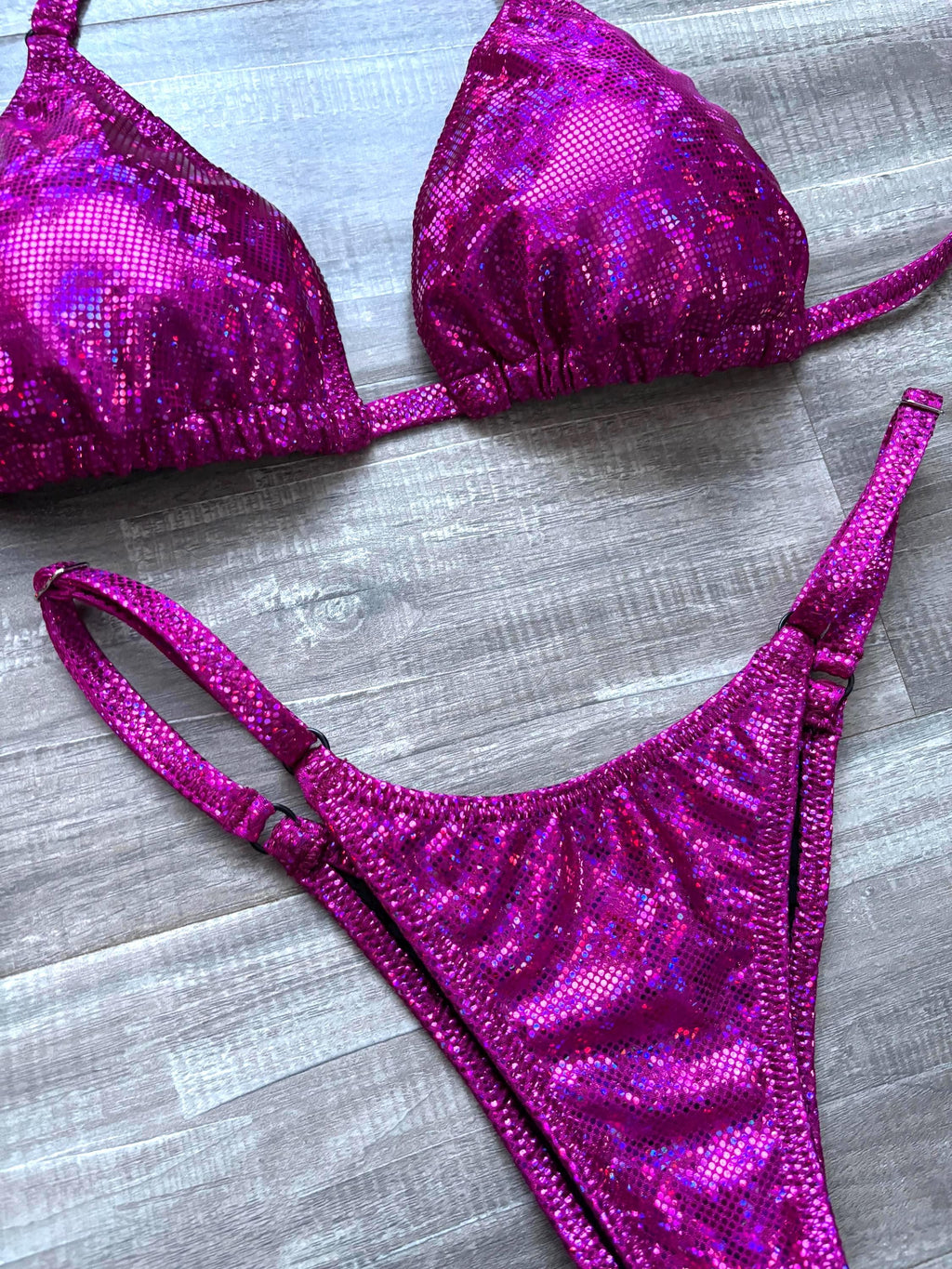 Practice Posing Suit - Fuchsia