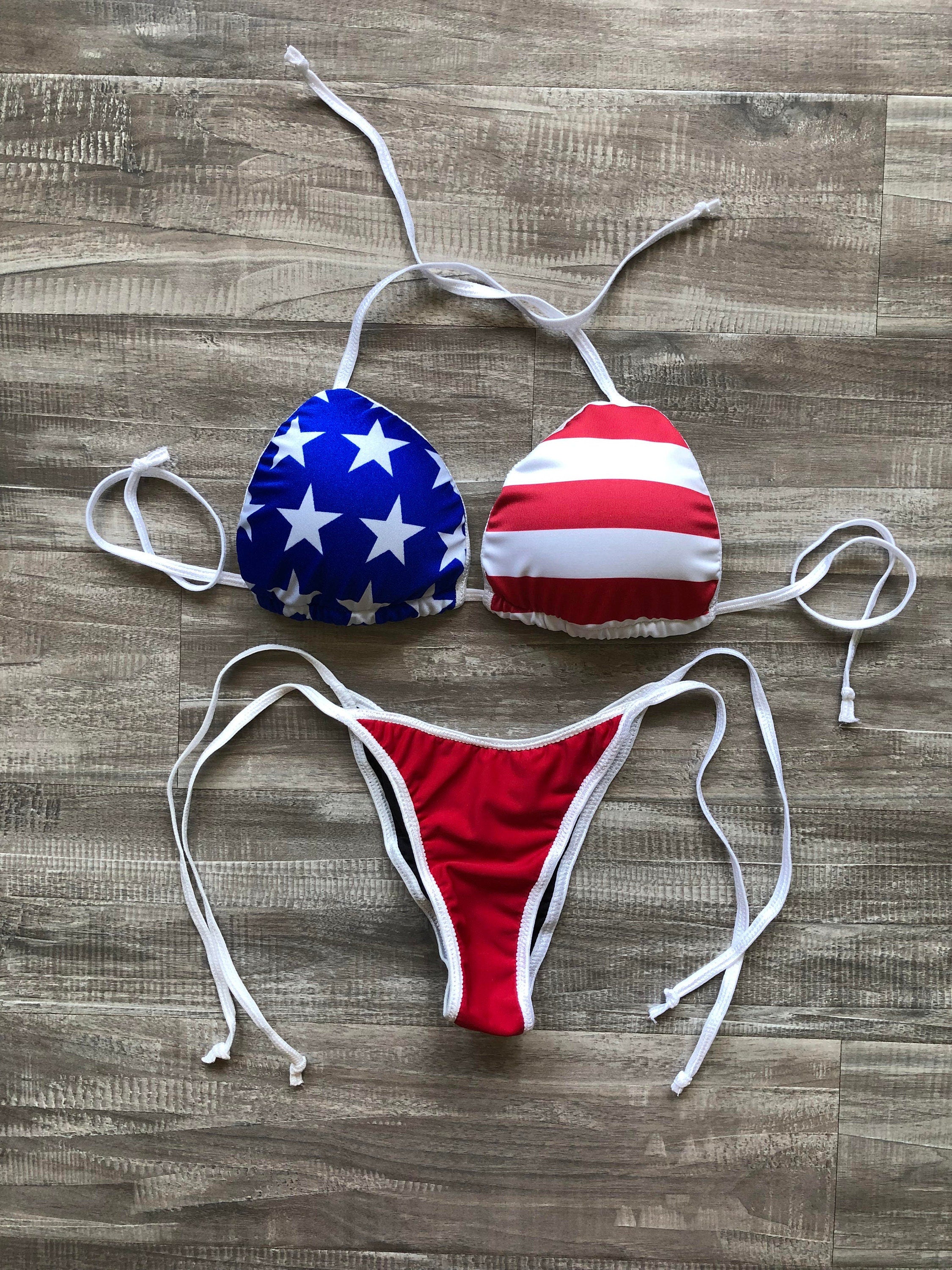 Practice Posing Suit - American Flag