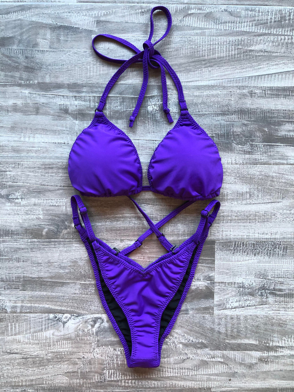 Practice Posing Suit -Matte Purple