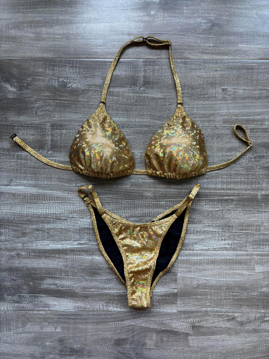 Fit Model Custom Competition Suit - Gold