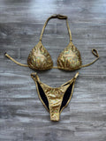 Fit Model Custom Competition Suit - Gold