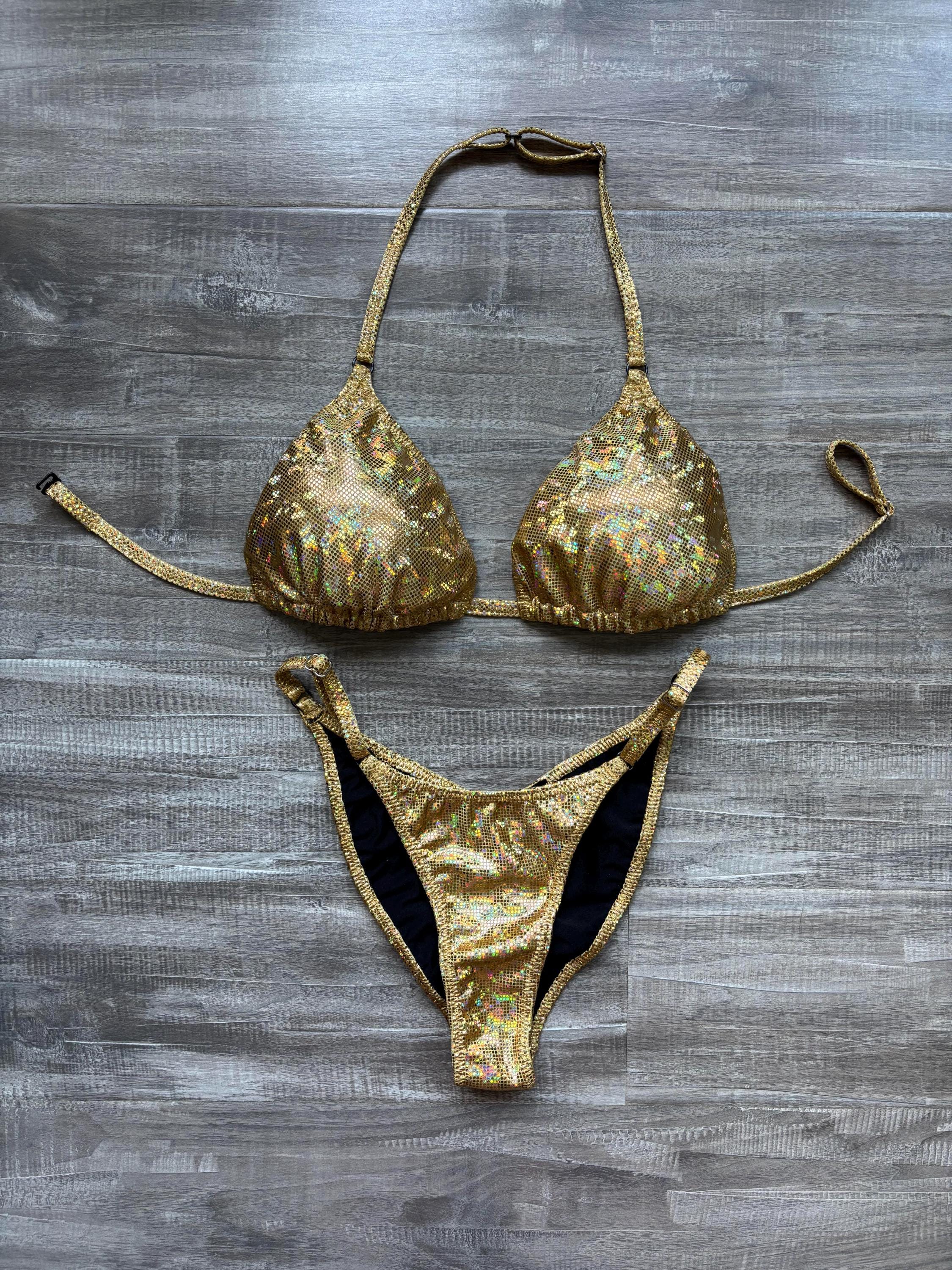 Fit Model Custom Competition Suit - Gold