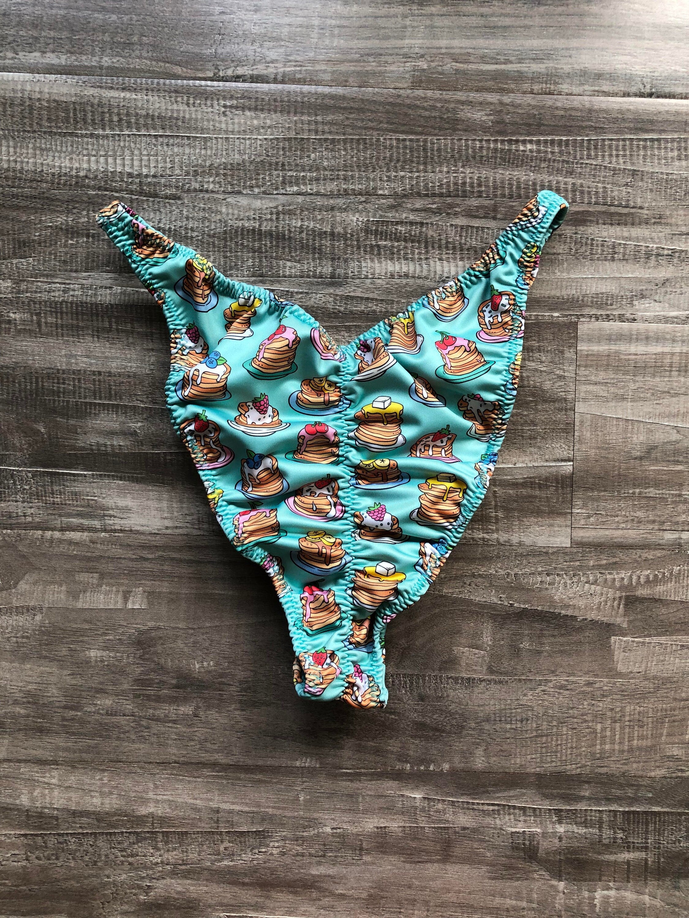 Custom Men's Bodybuilding Competition Trunks - Pancakes