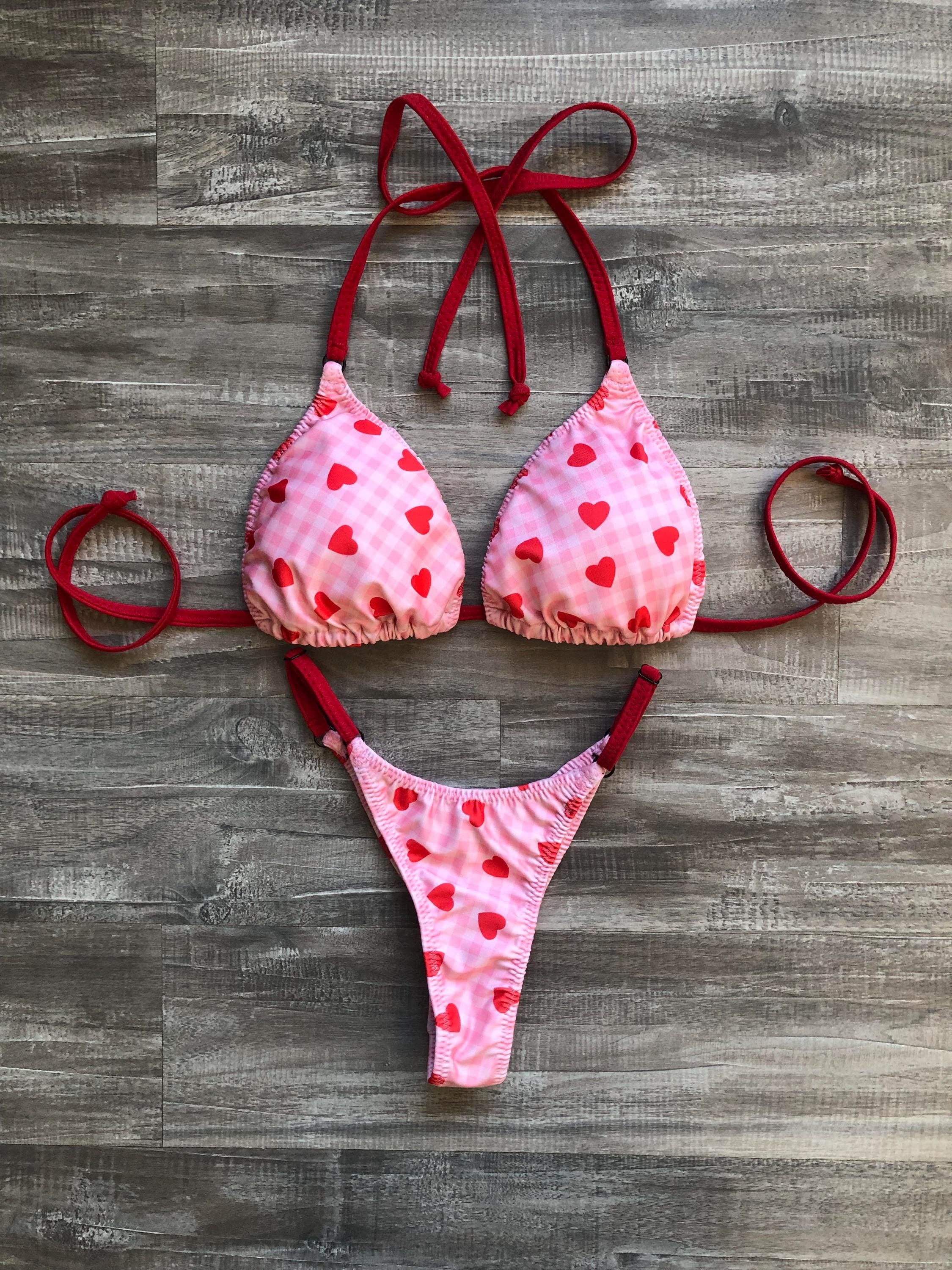 Practice Posing Suit - Valentine Hearts