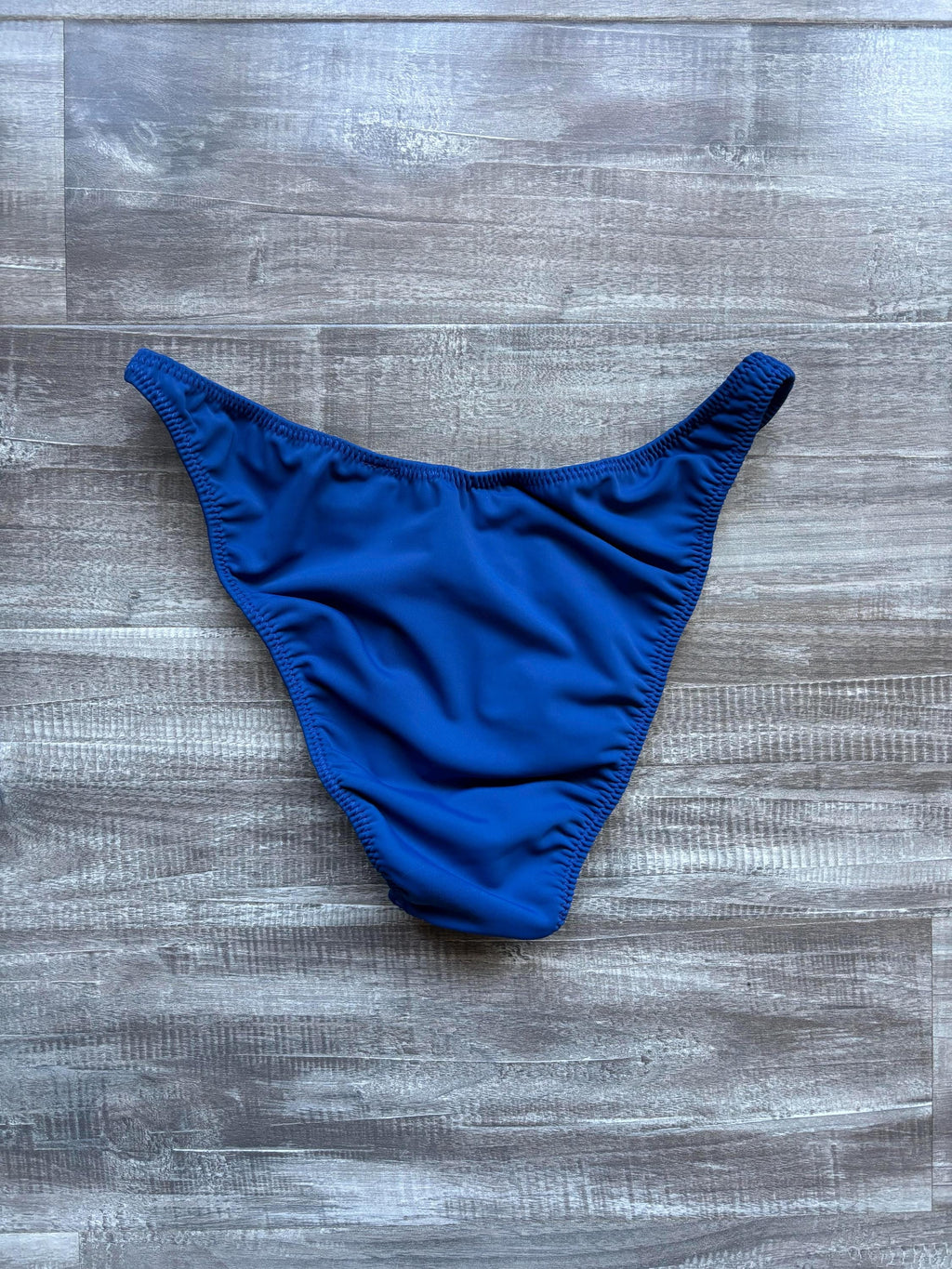 Custom Men's Bodybuilding Competition Trunks - Matte Blue
