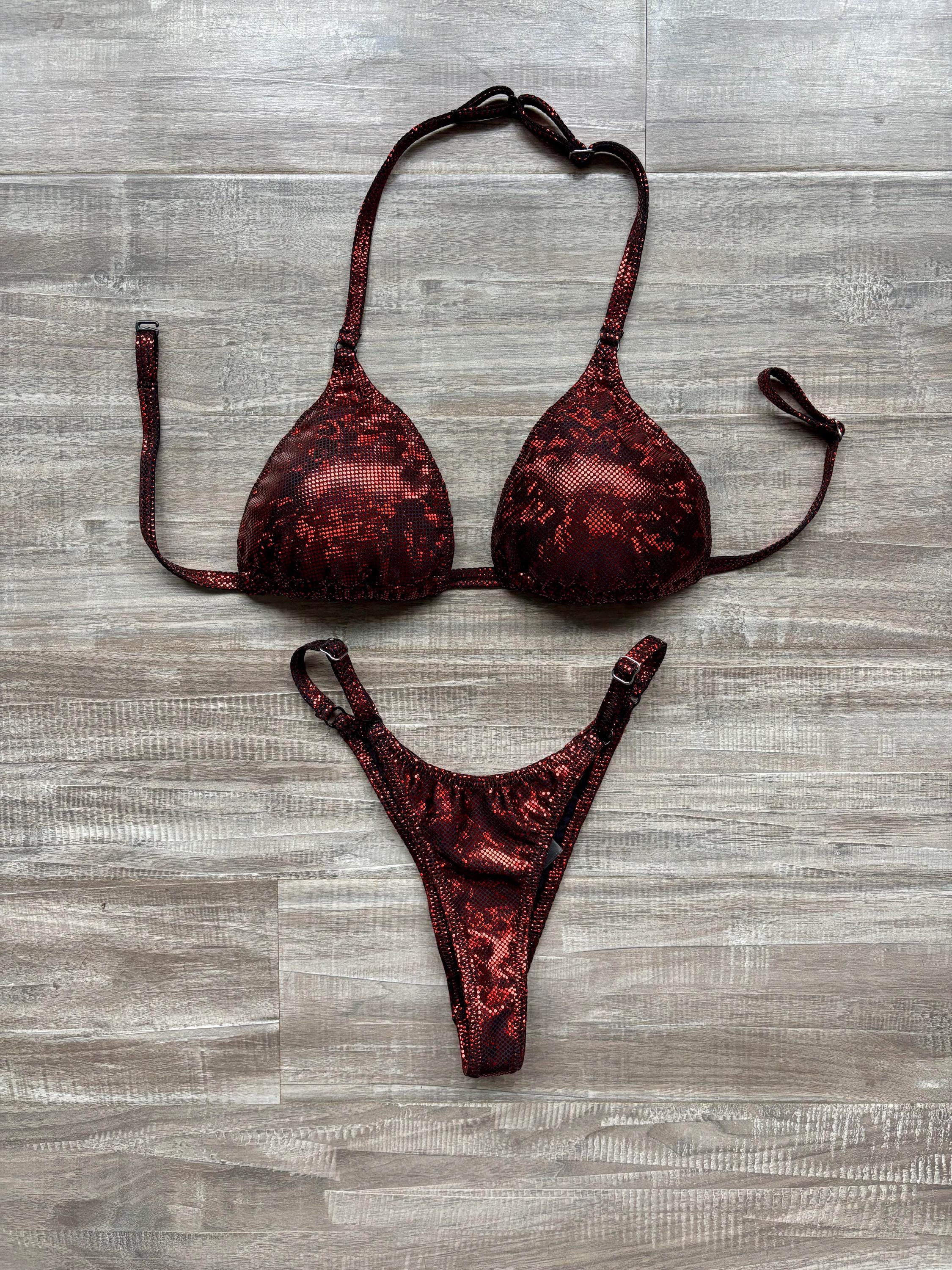 Practice Posing Suit - Maroon