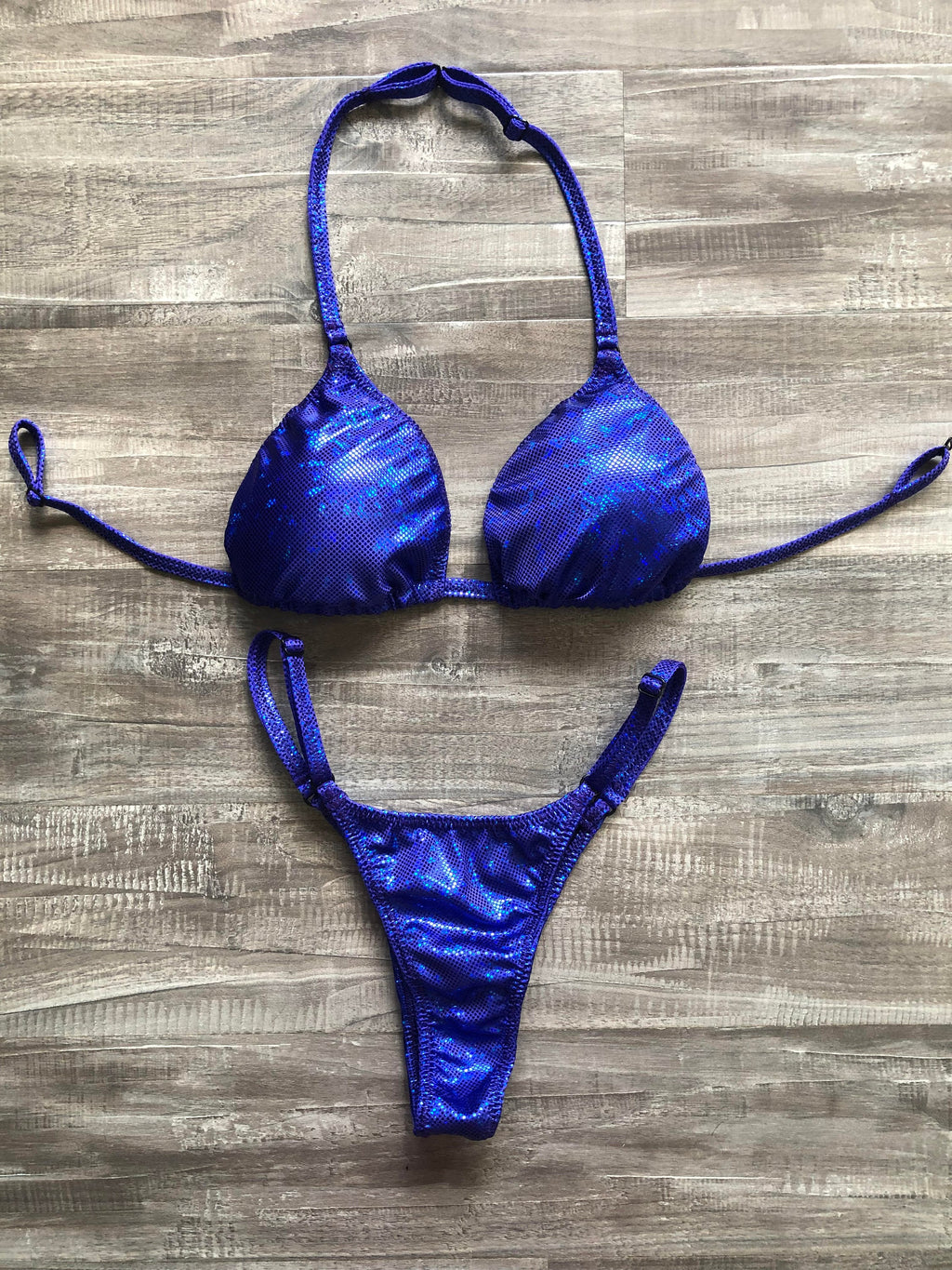 Practice Posing Suit  - Blue Purple