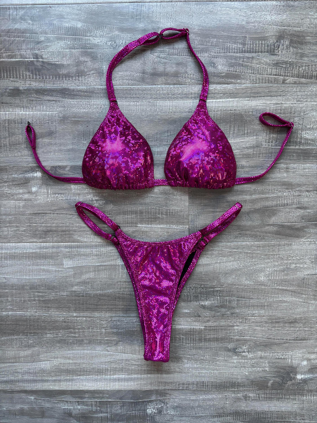 Practice Posing Suit - Fuchsia