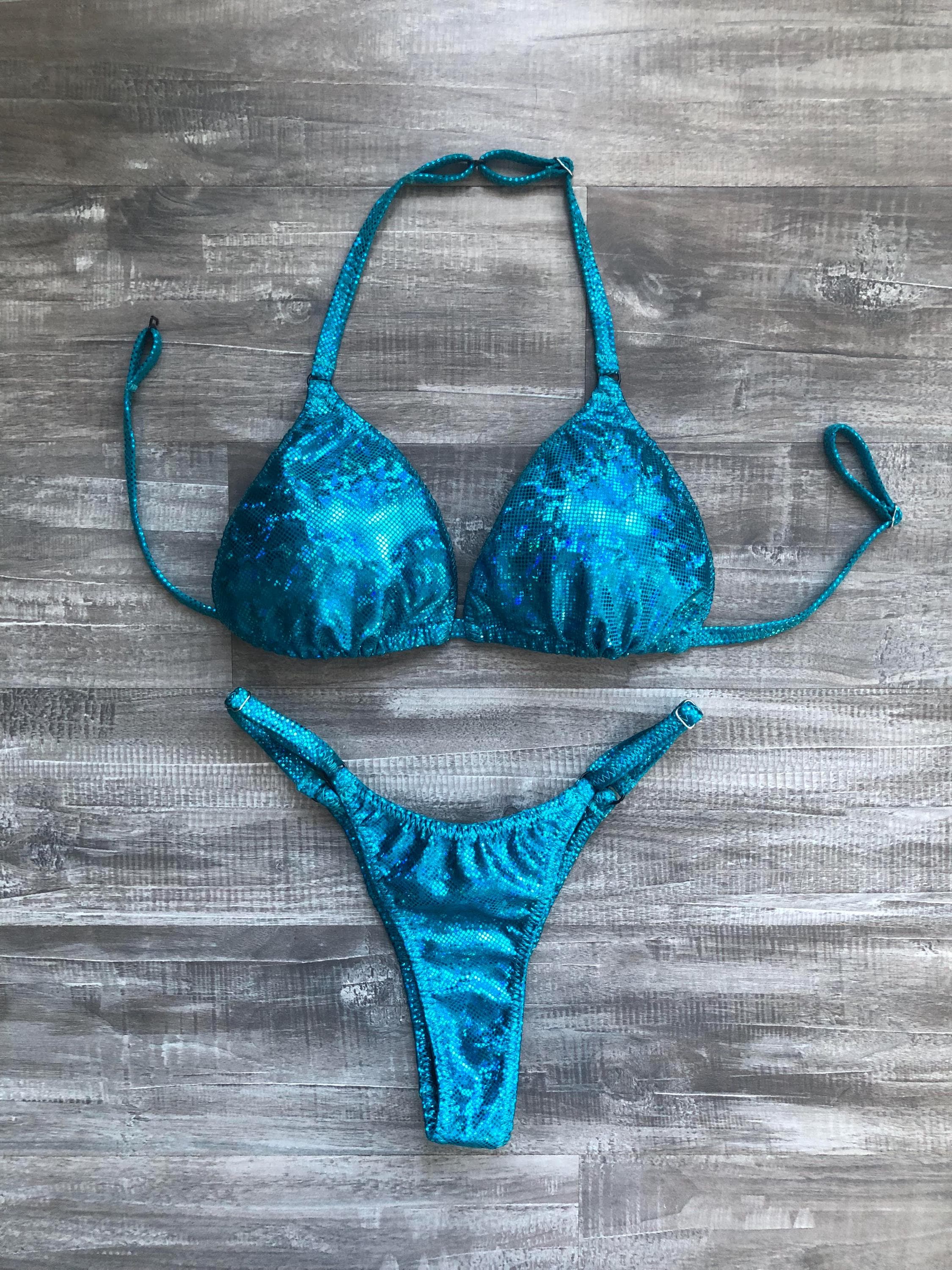 Practice Posing Suit - Turquoise