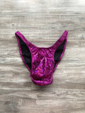 Custom Men's Bodybuilding Competition Trunks - Fuchsia