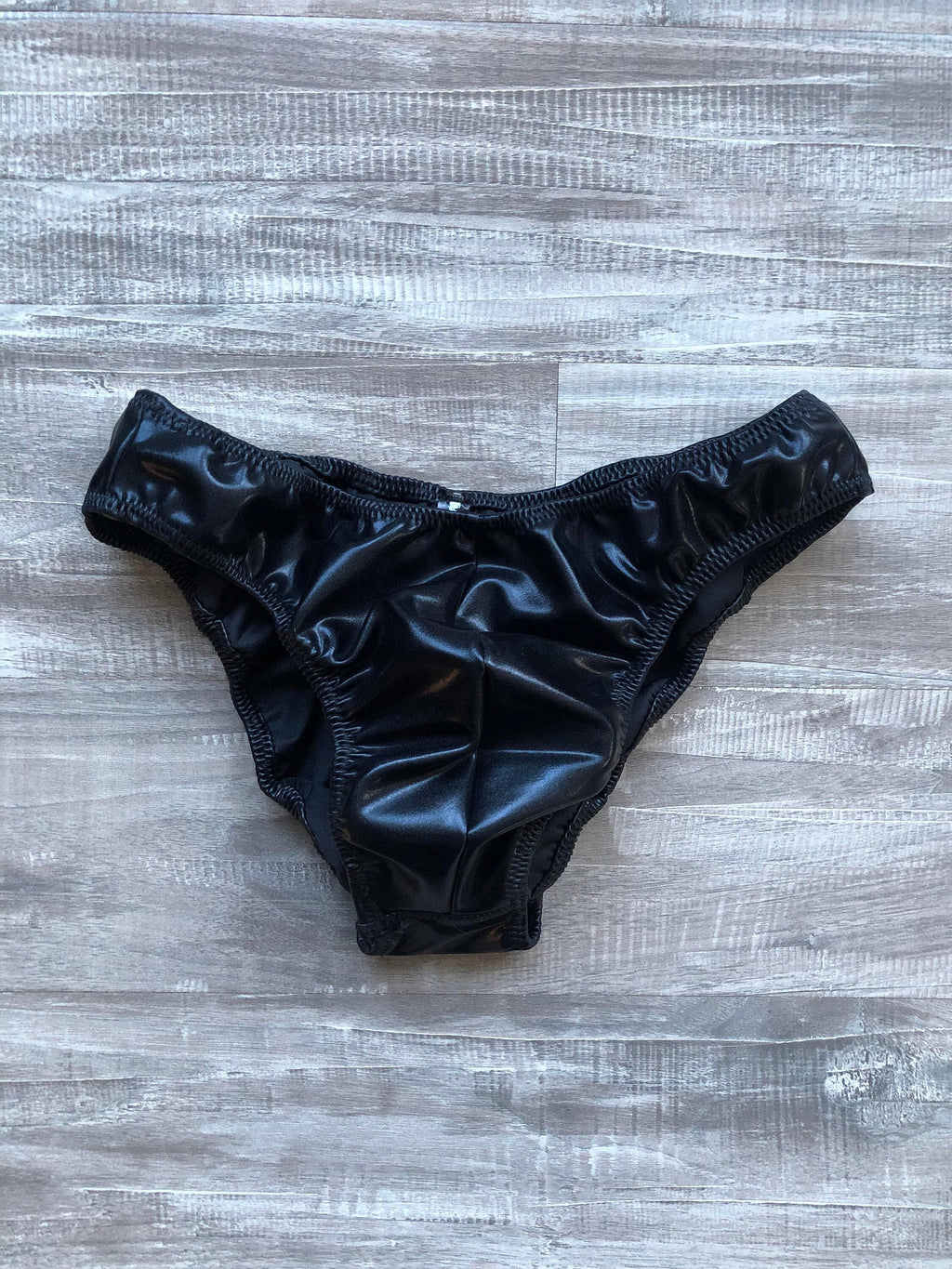 Custom Men's Classic Physique Competition Trunks - Slick Black