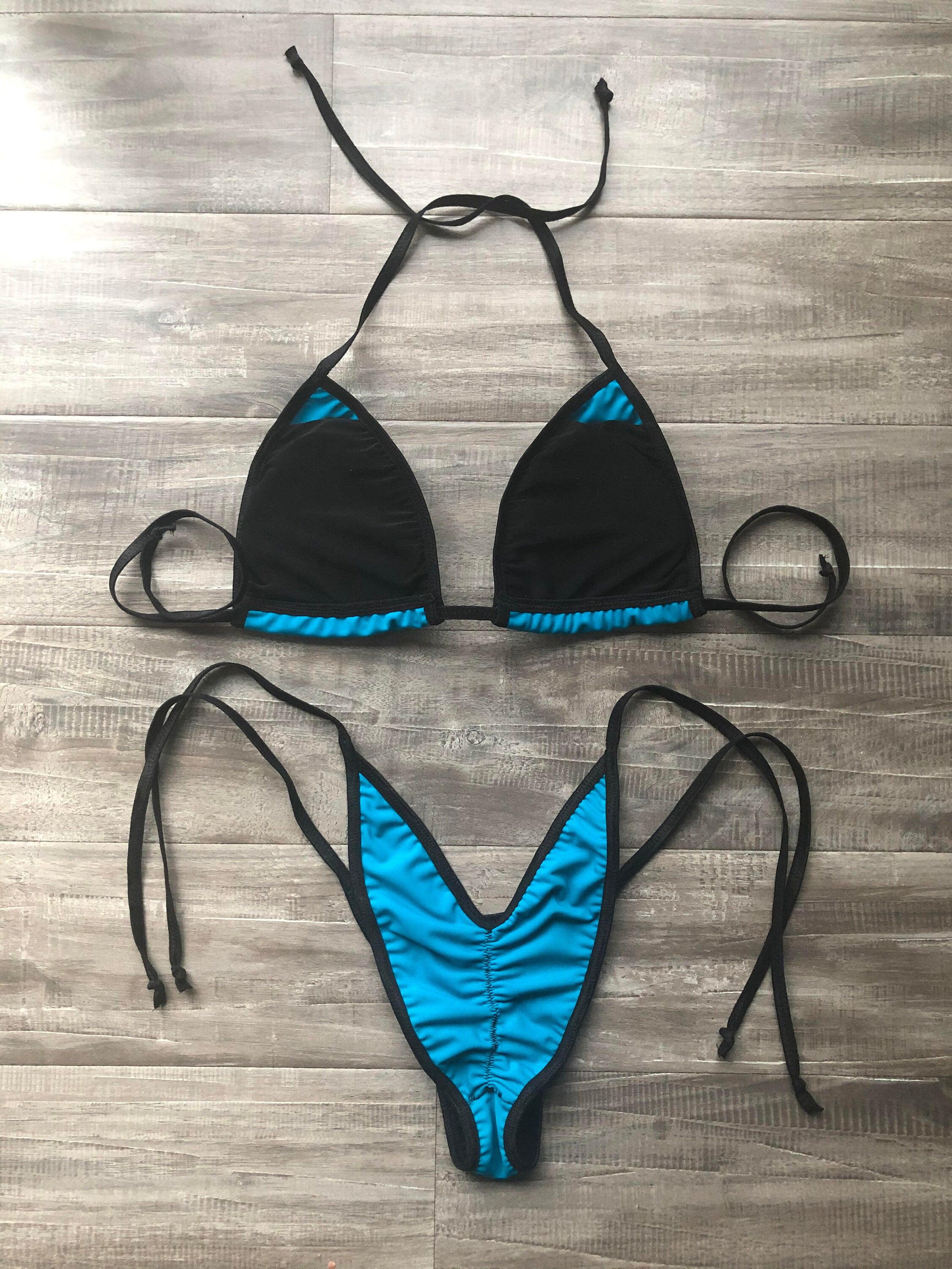 Practice Posing Suit - Matte Teal