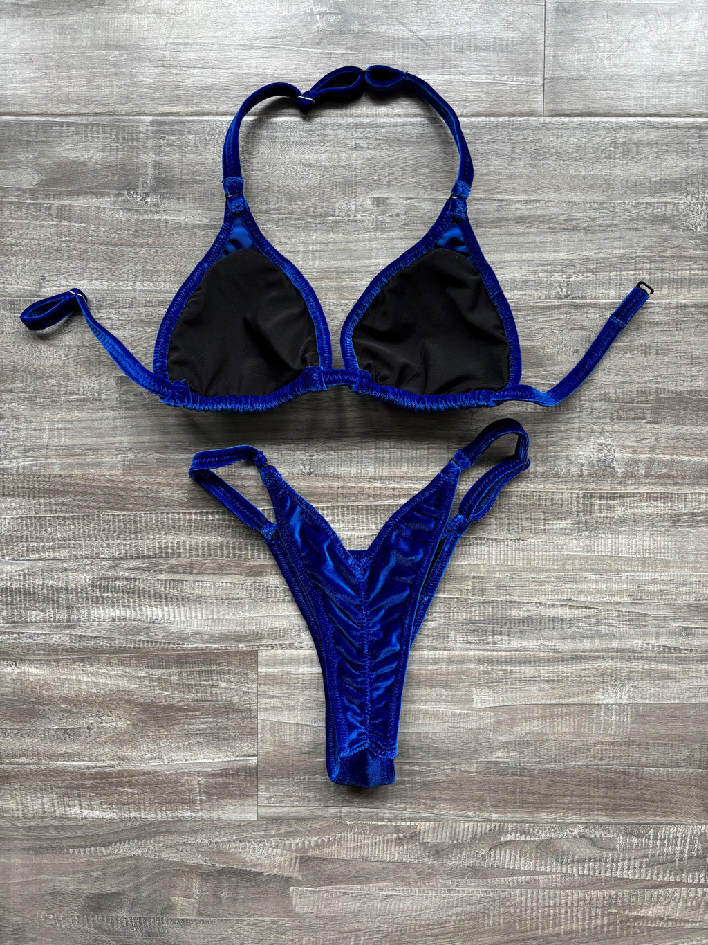 Practice Posing Suit - Royal Velvet