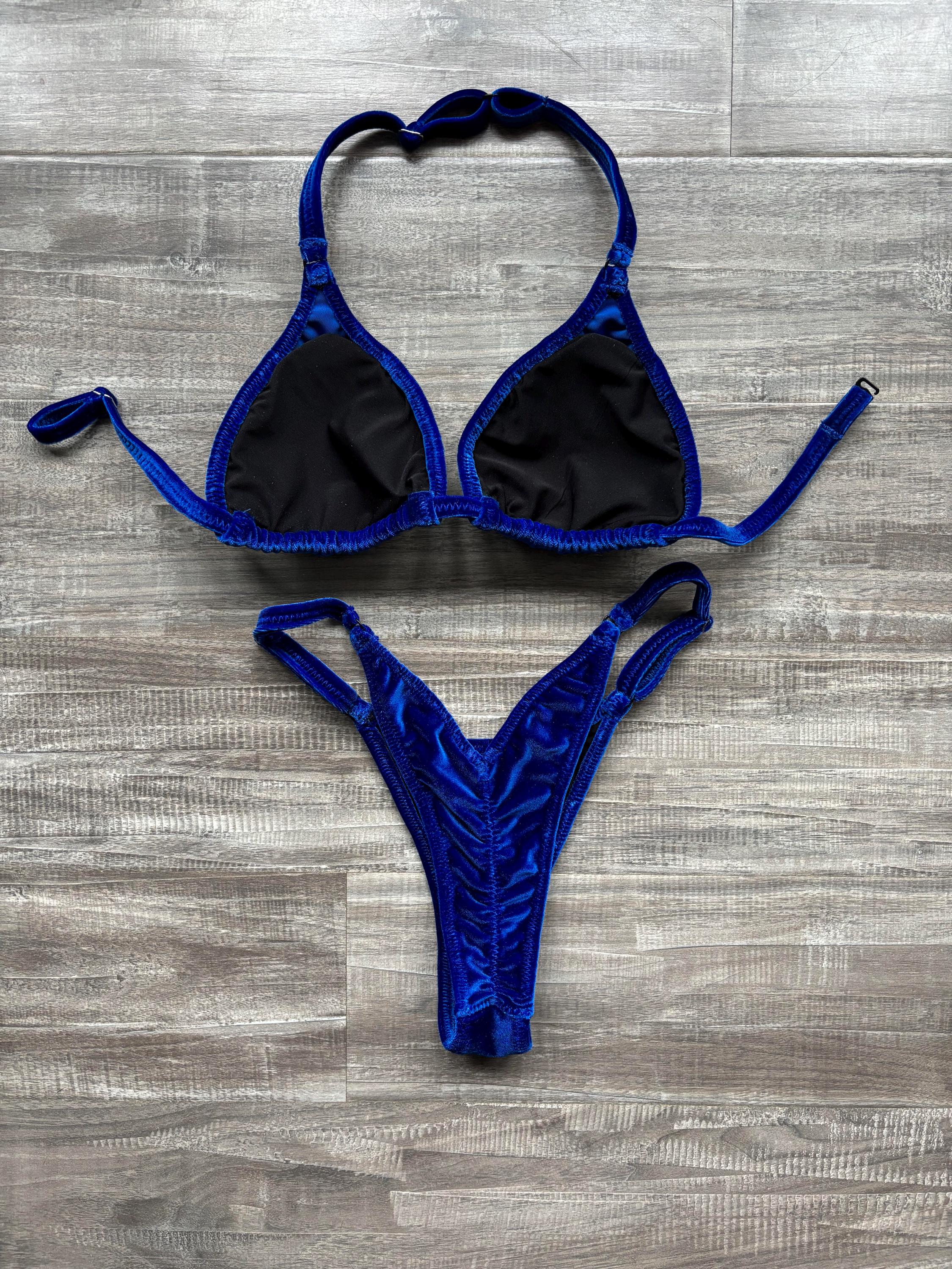 Practice Posing Suit - Royal Velvet