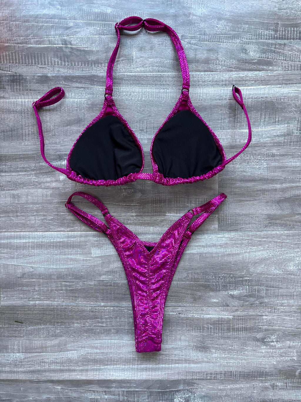 Practice Posing Suit - Fuchsia