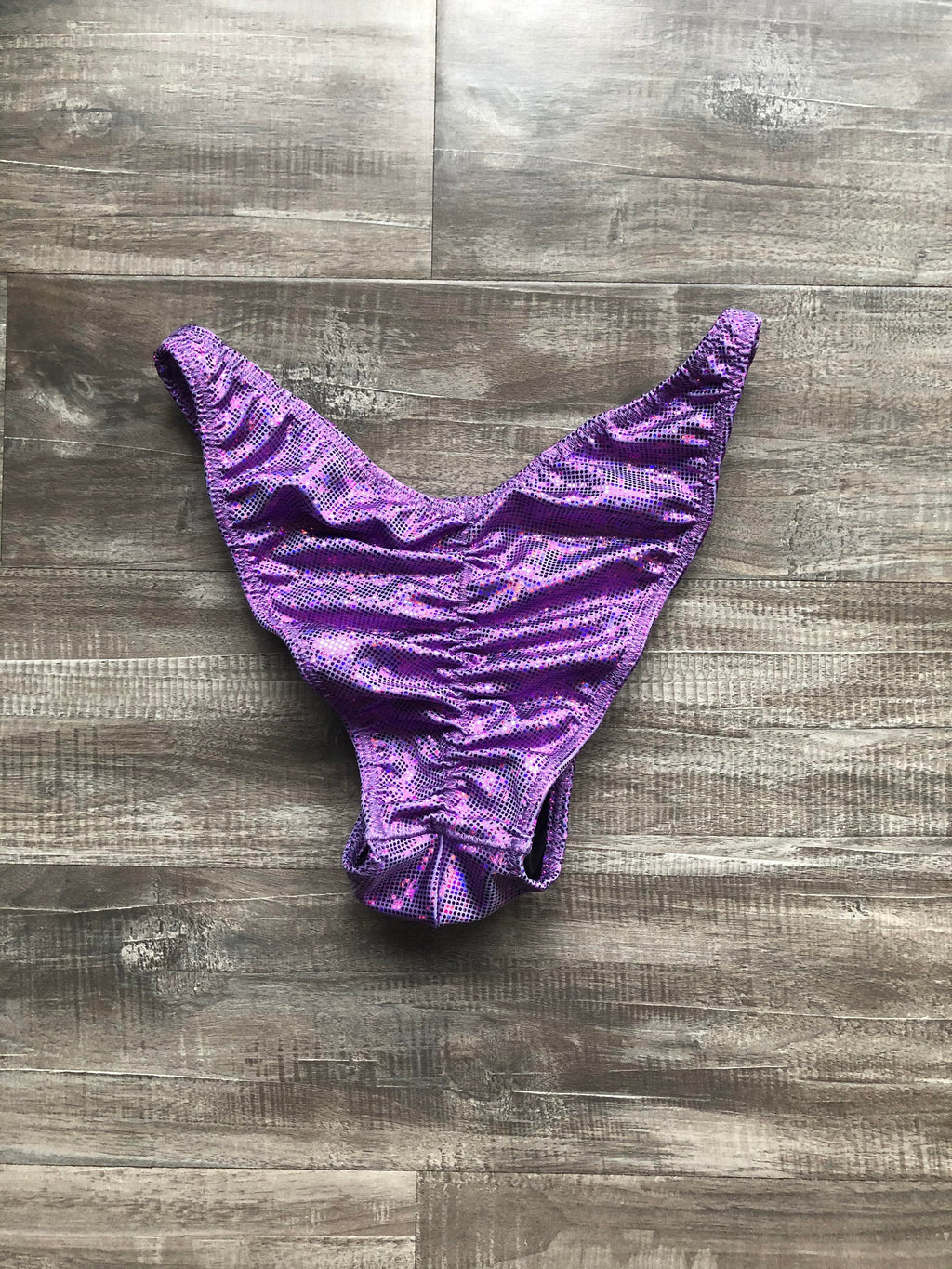 Custom Men's Bodybuilding Competition Trunks - Light Purple