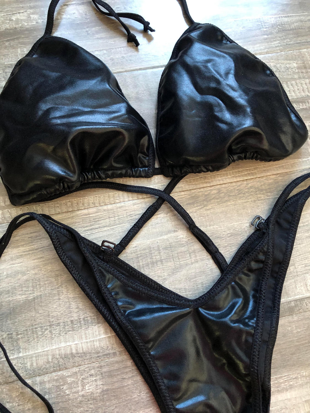 Practice Posing Suit - Slick Black