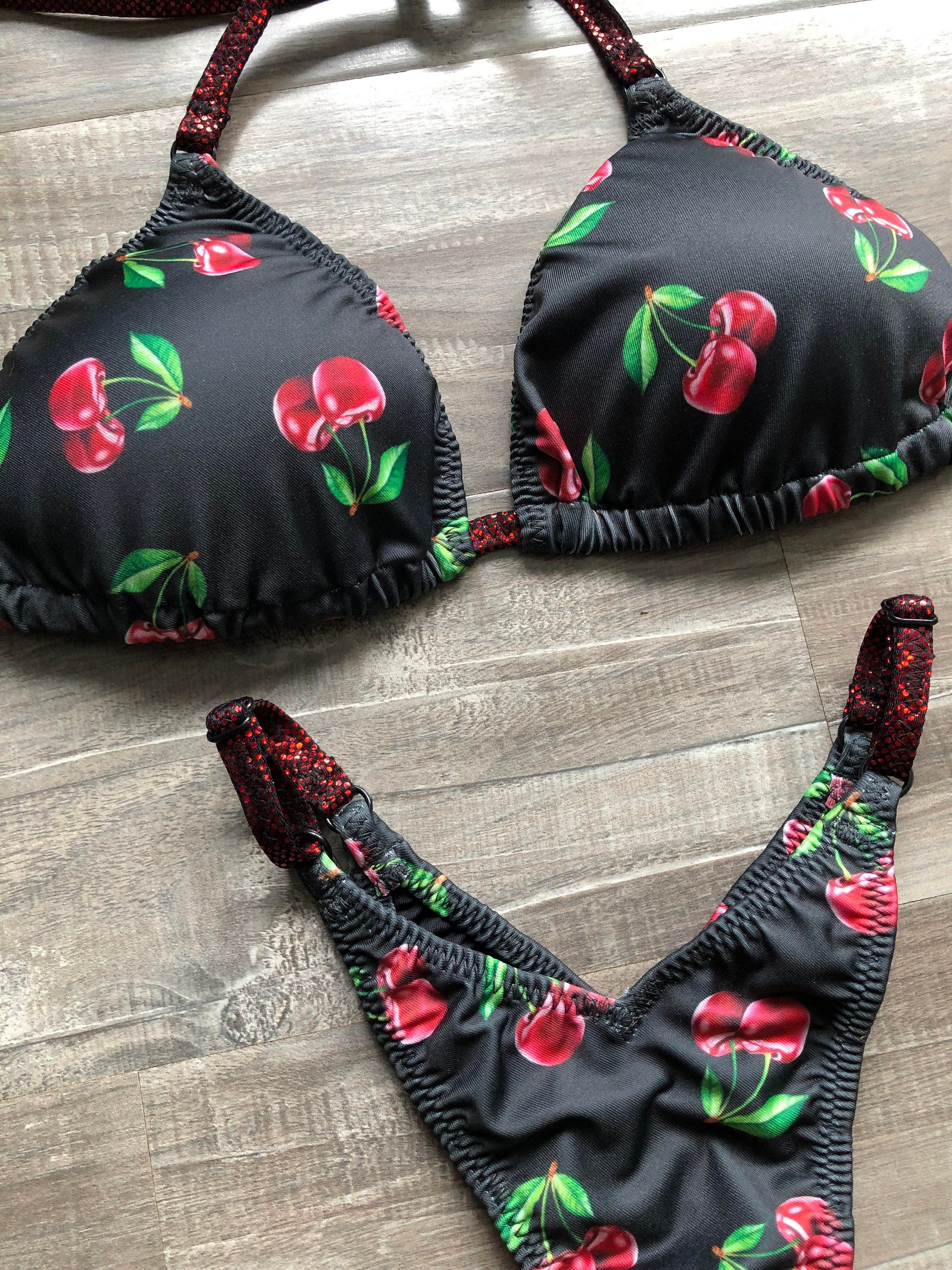 Practice Posing Suit - Cherries