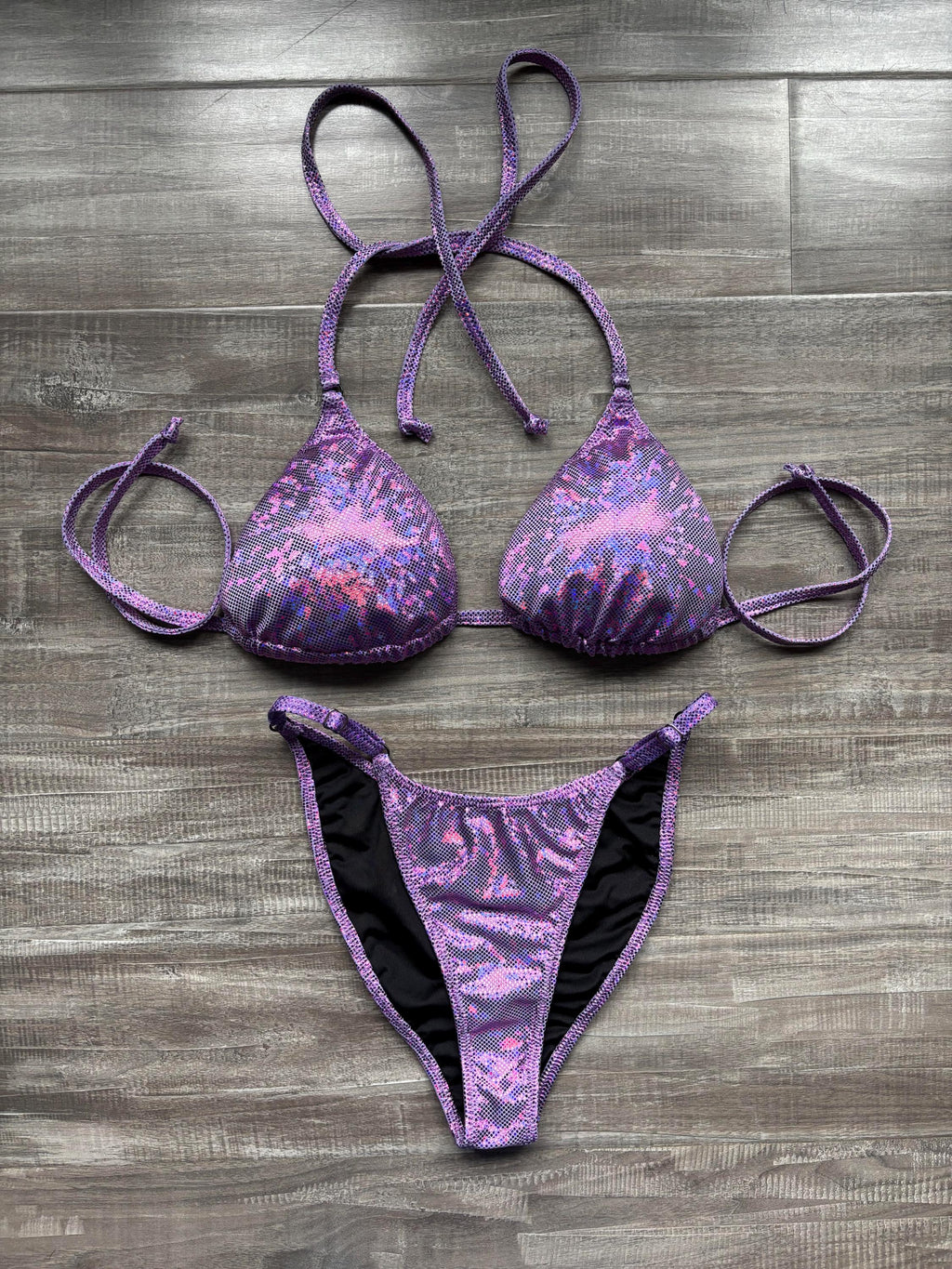 Fit Model Custom Competition Suit - Light Purple