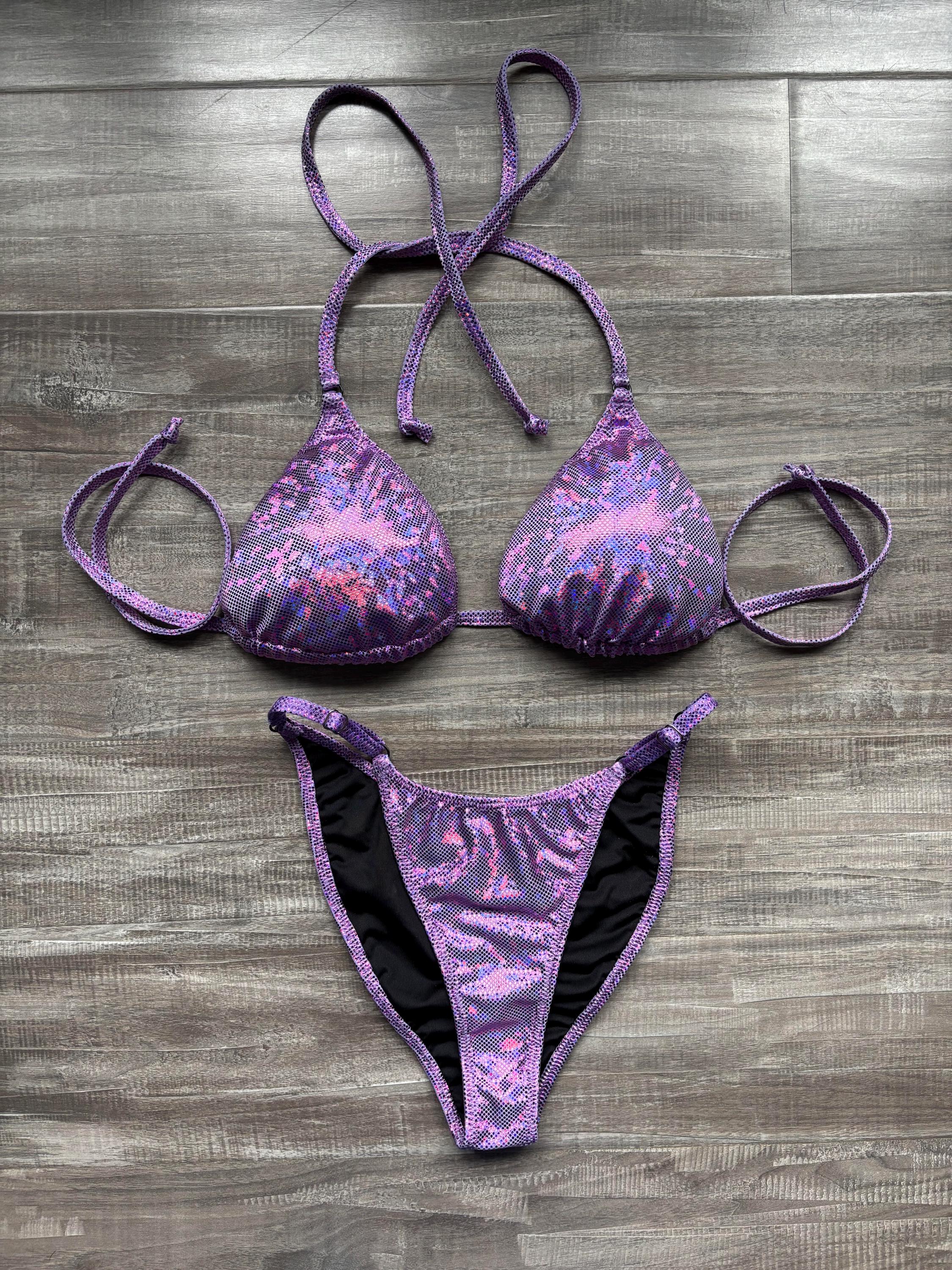 Fit Model Custom Competition Suit - Light Purple