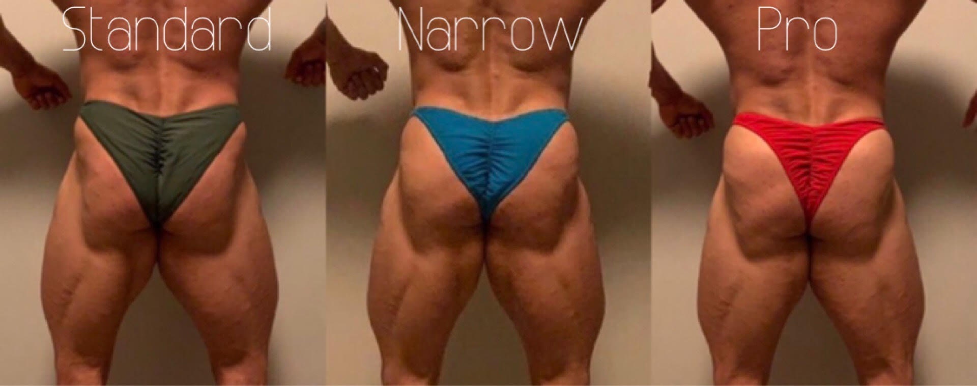 Custom Men's Bodybuilding Competition Trunks - Turquoise