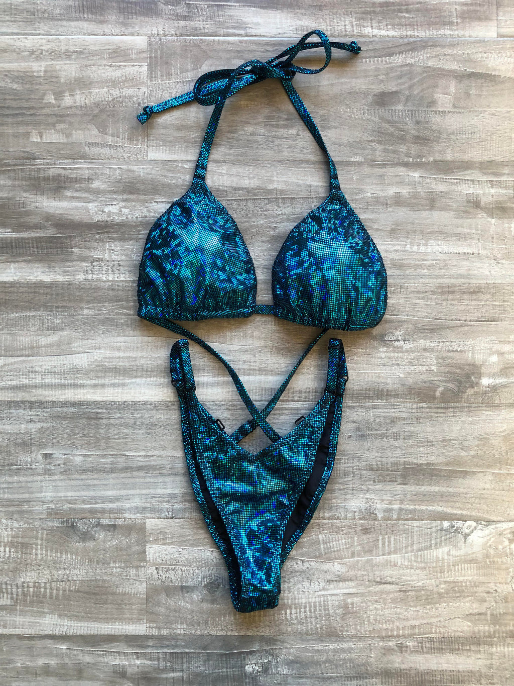 Practice Posing Suit - Dark Teal