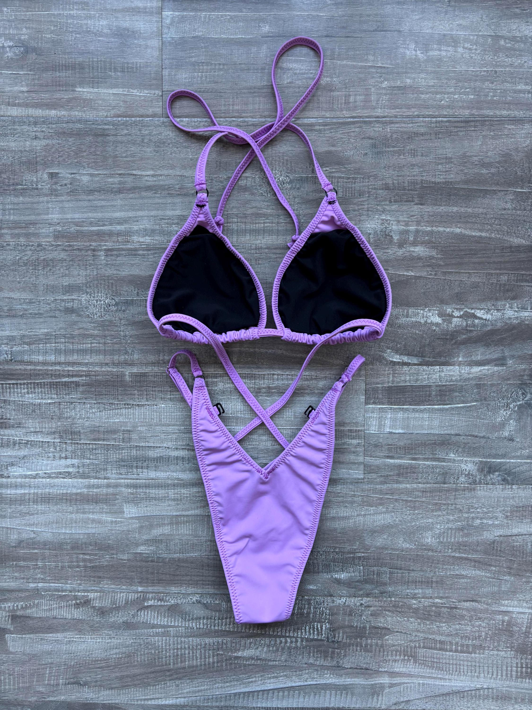 Practice Posing Suit - Matte Light Purple